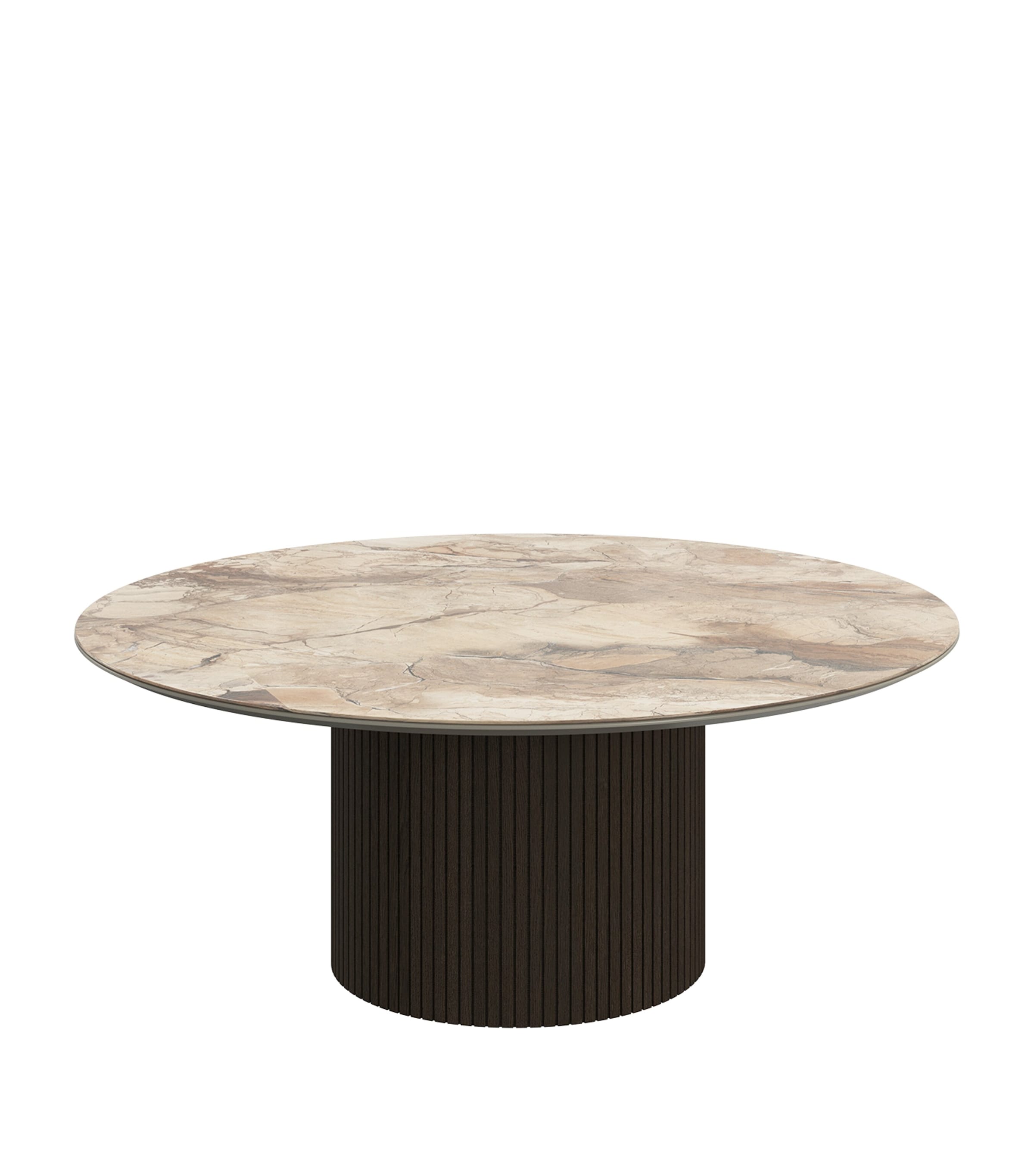 BoConcept Ceramic Santiago Coffee Table Brown / Dark Oak Image 2