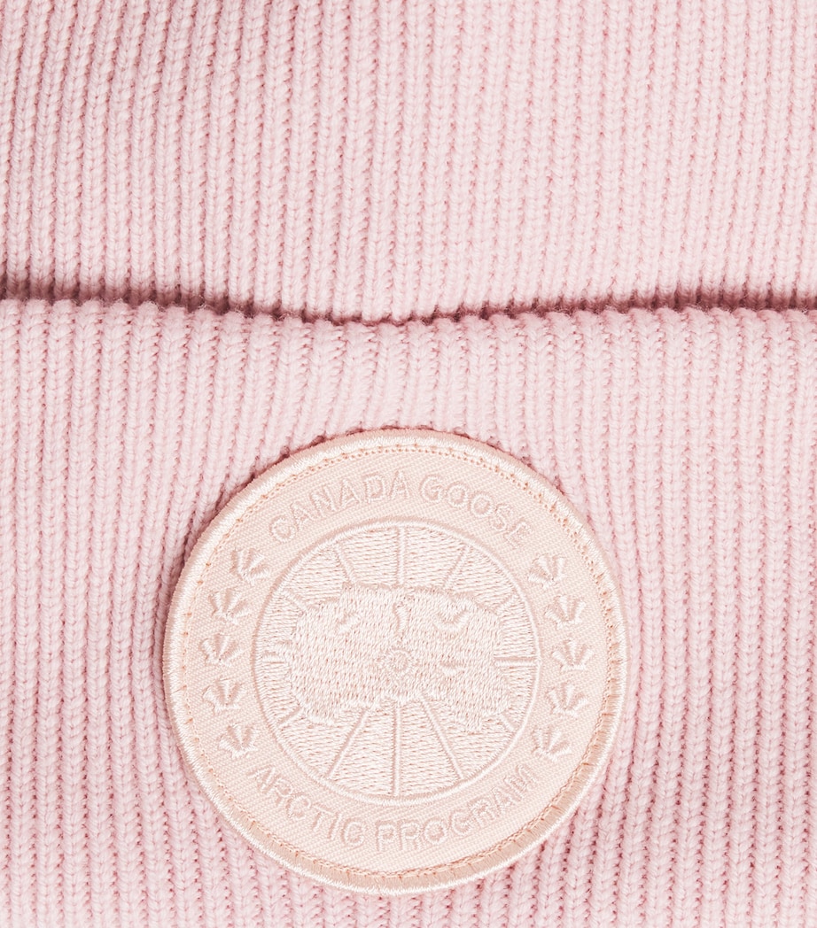 Wool Arctic Toque Beanie VINTAGE ROSE Image 3