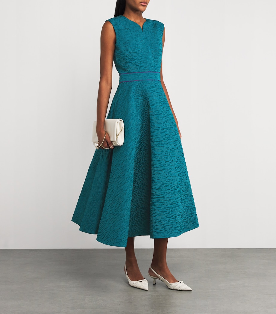Ridha Midi Dress PERSIAN GREEN Image 2