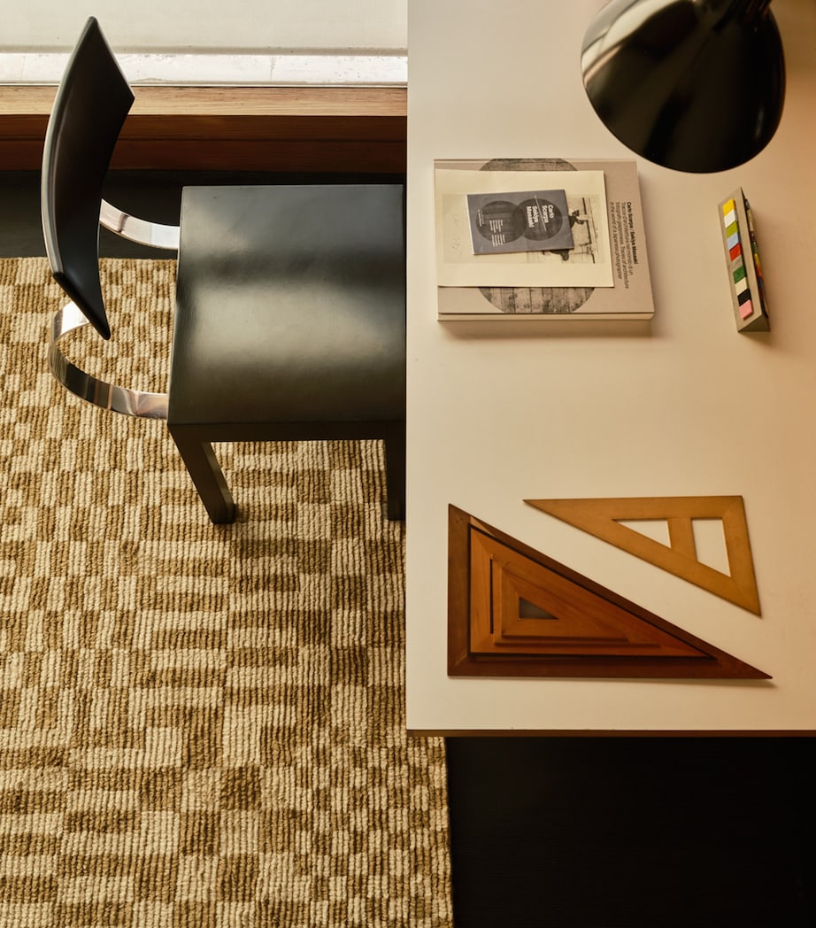 The Rug Company x Paul Smith Wool Axis Sand Rug (305cm x 245cm) Beige Image 3