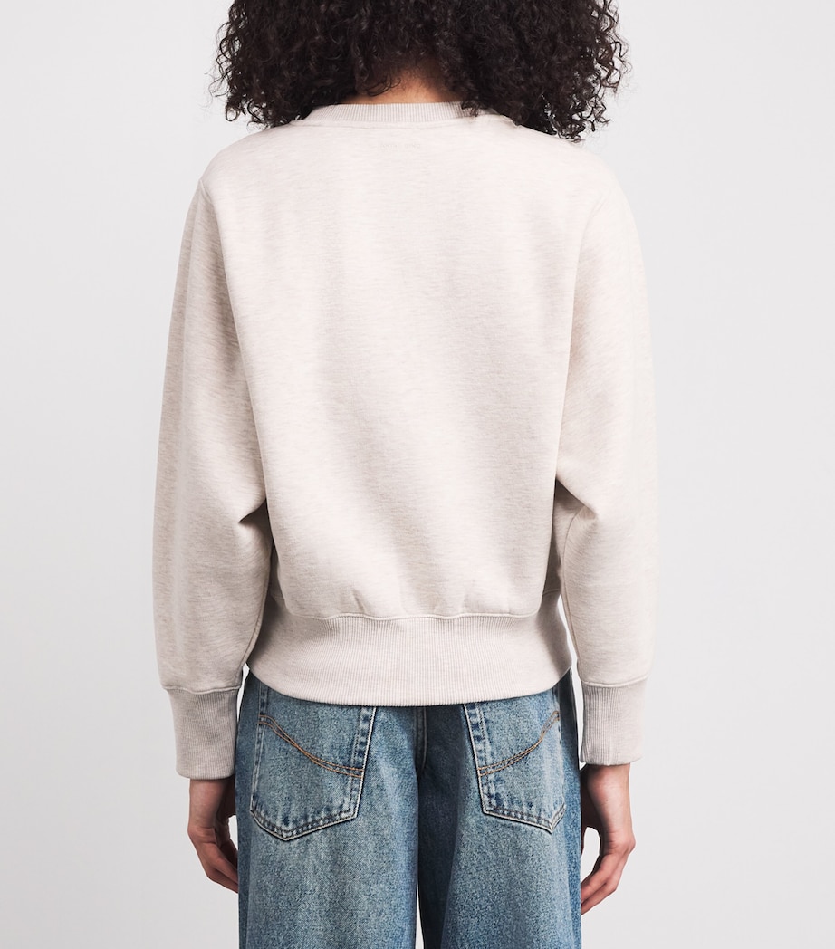 Harry Shrunken Sweatshirt OATMEAL MELANGE Image 4