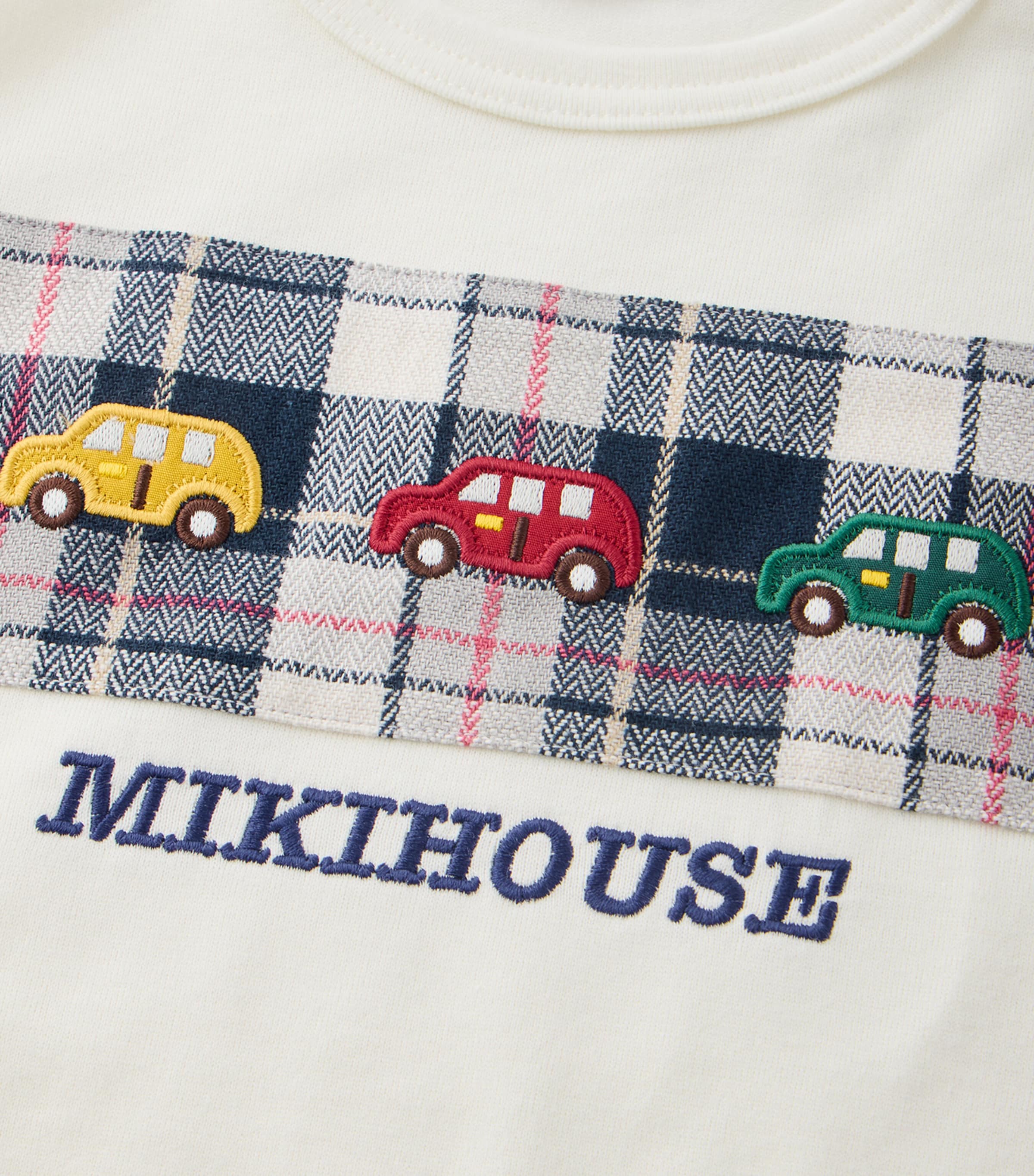 Miki House Cotton Car Logo T-Shirt (12 Months-9 Years) Image 3
