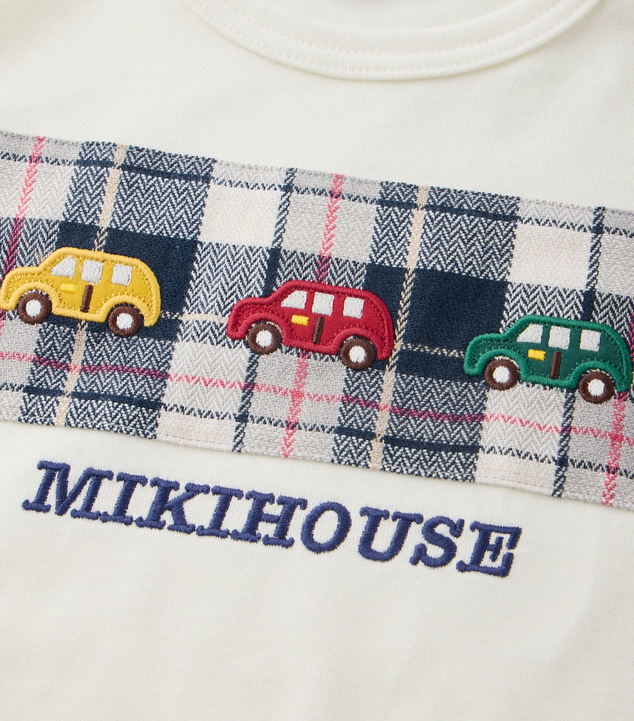 Miki House Cotton Car Logo T-Shirt (12 Months-9 Years) Image 3