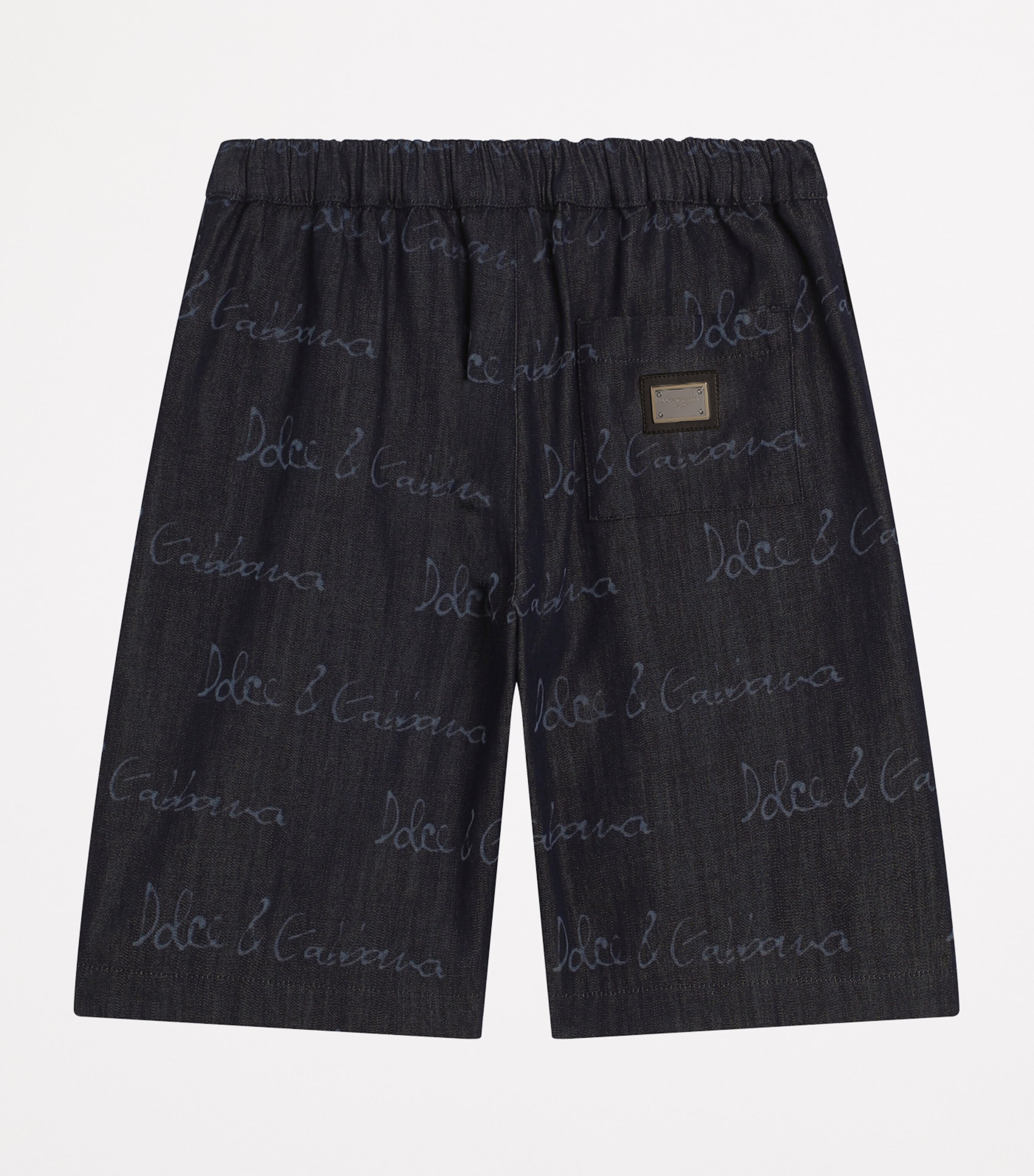 Denim Logo Bermuda Shorts (8-12+ Years) S9000-COMBI Image 2