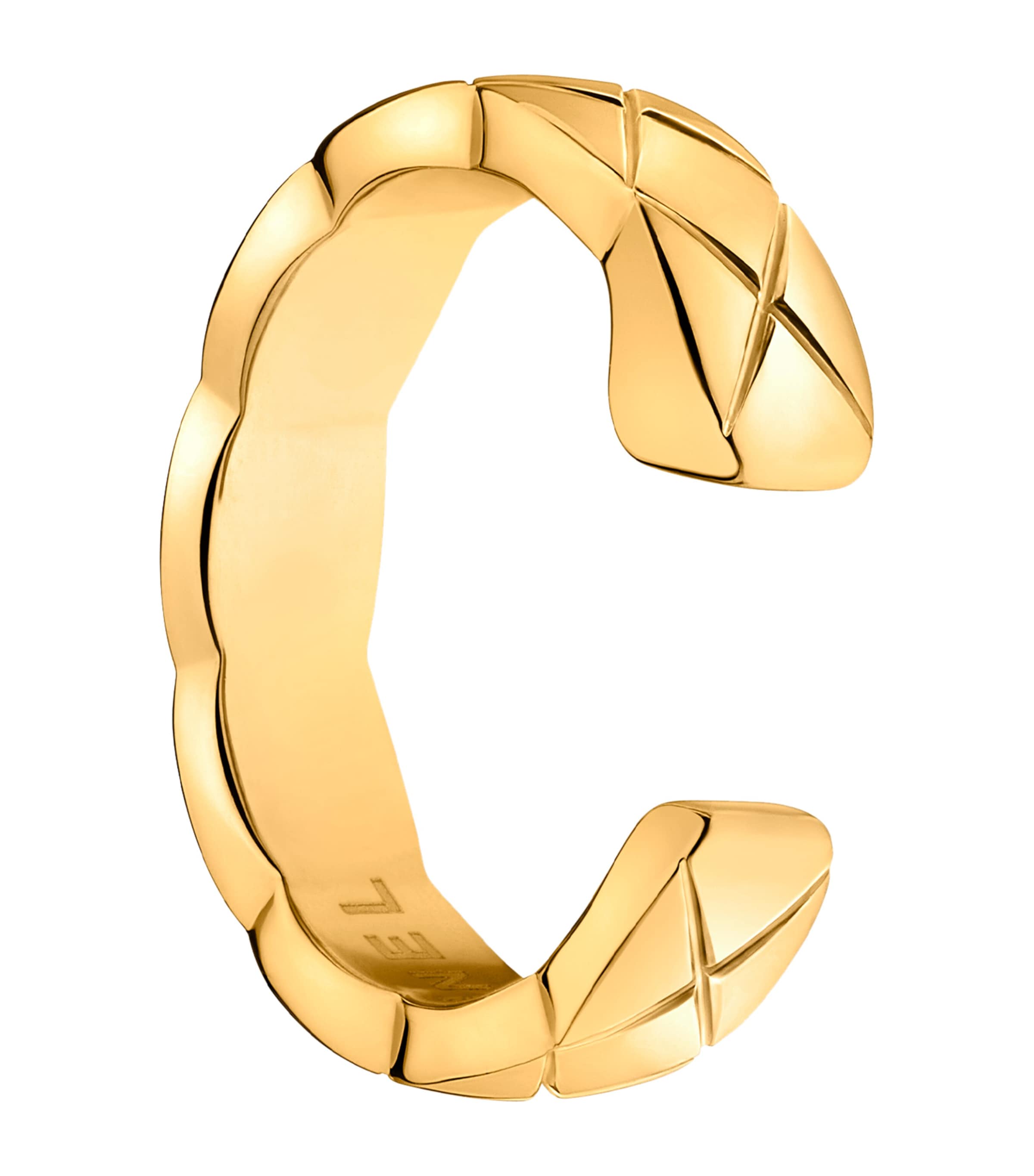 Yellow Gold and Diamond Coco Crush Single Earring YELLOW Image 3