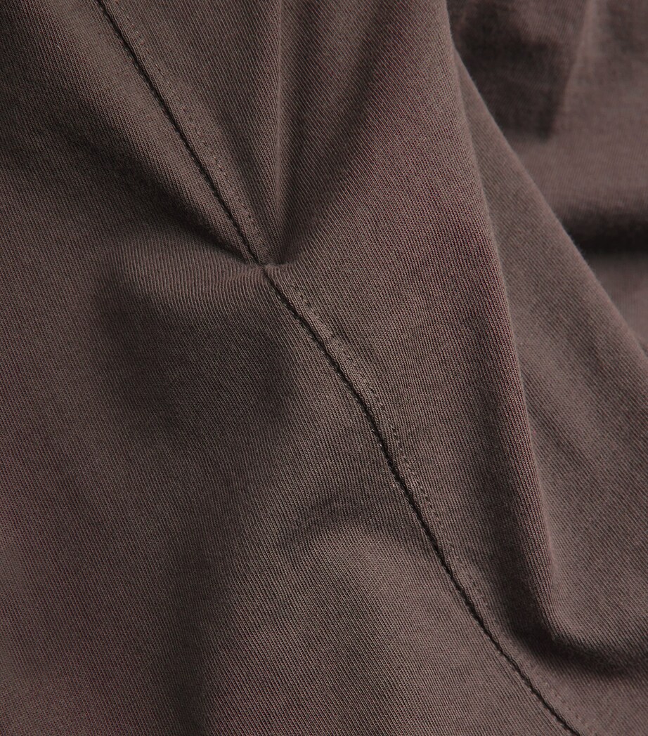 Rick Owens Mens Cotton Brad T-Shirt Drkdust Image 5