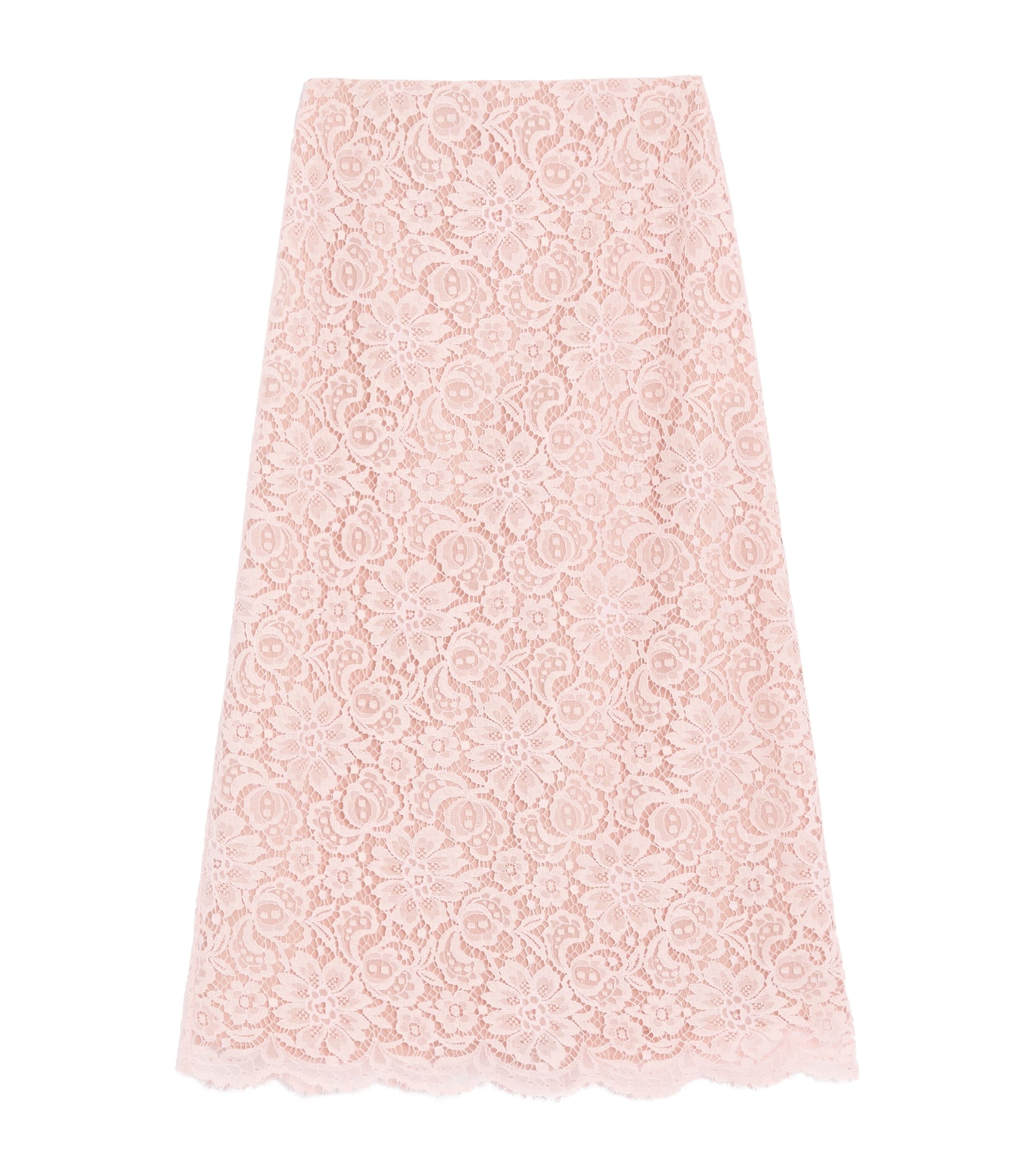 Valentino Womens Lace Midi Skirt Image 1