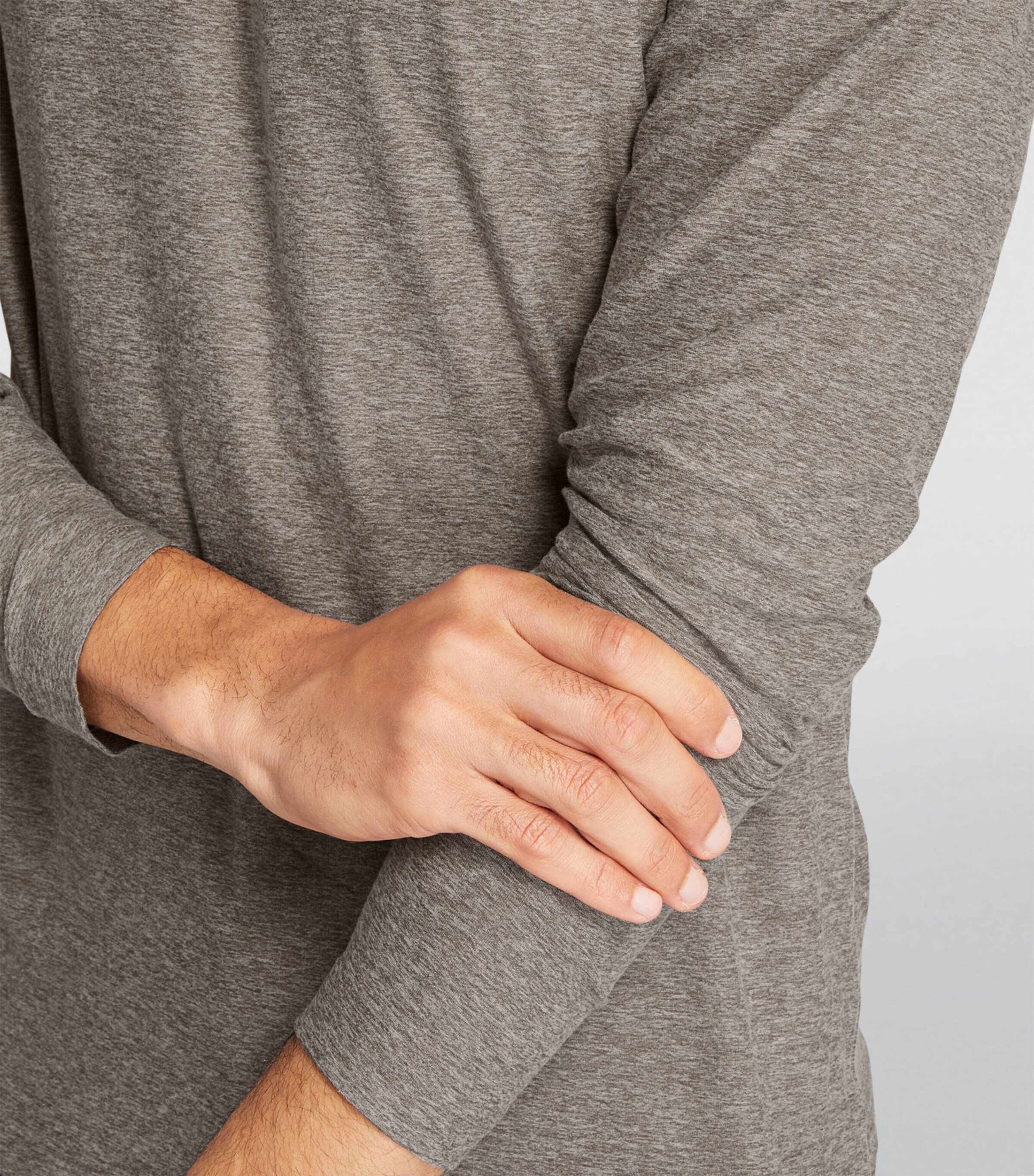 Strato Tech Long-Sleeved T-Shirt HEATHER GREY-HTG Image 6