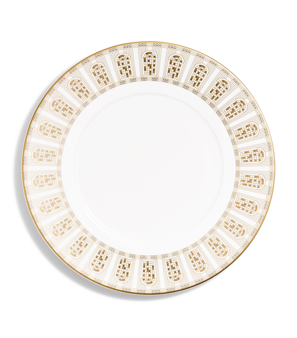 Set of 2 Arcadia Gold Dessert Plates (21cm)