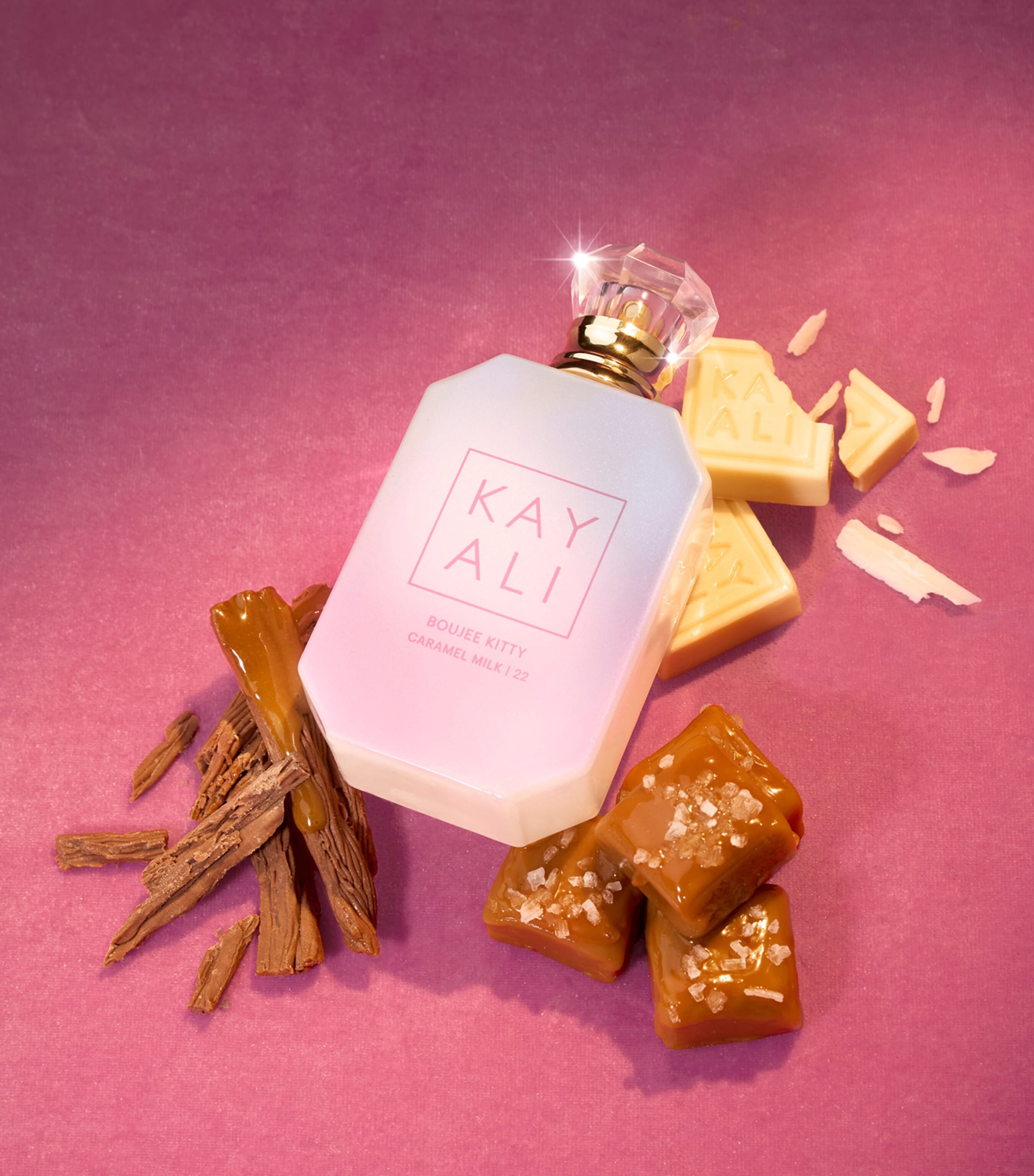 Kayali Boujee Kitty Caramel Milk 22 Eau de Parfum (50ml) Caramel Milk Image 3