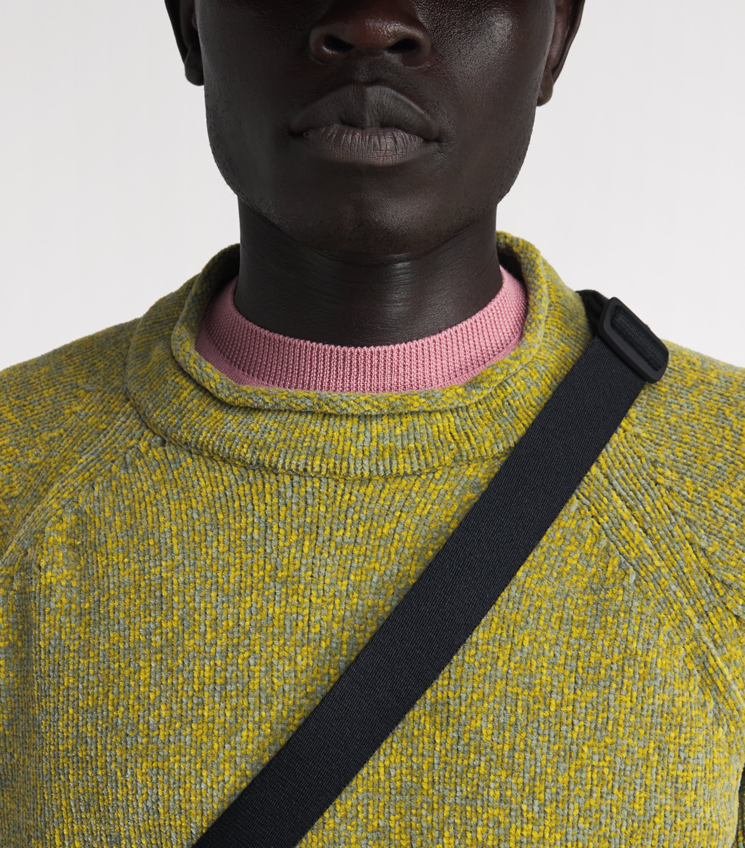 Stone Island Mens Cotton Mélange Sweater Image 3
