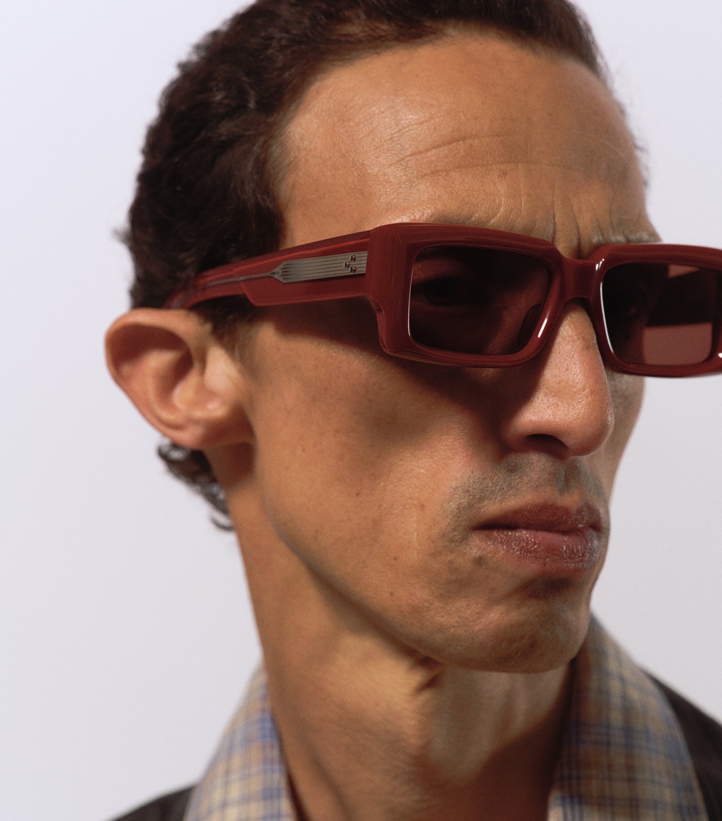 Jacques Marie Mage Acetate Quant Sunglasses Bordeaux Empire Image 4