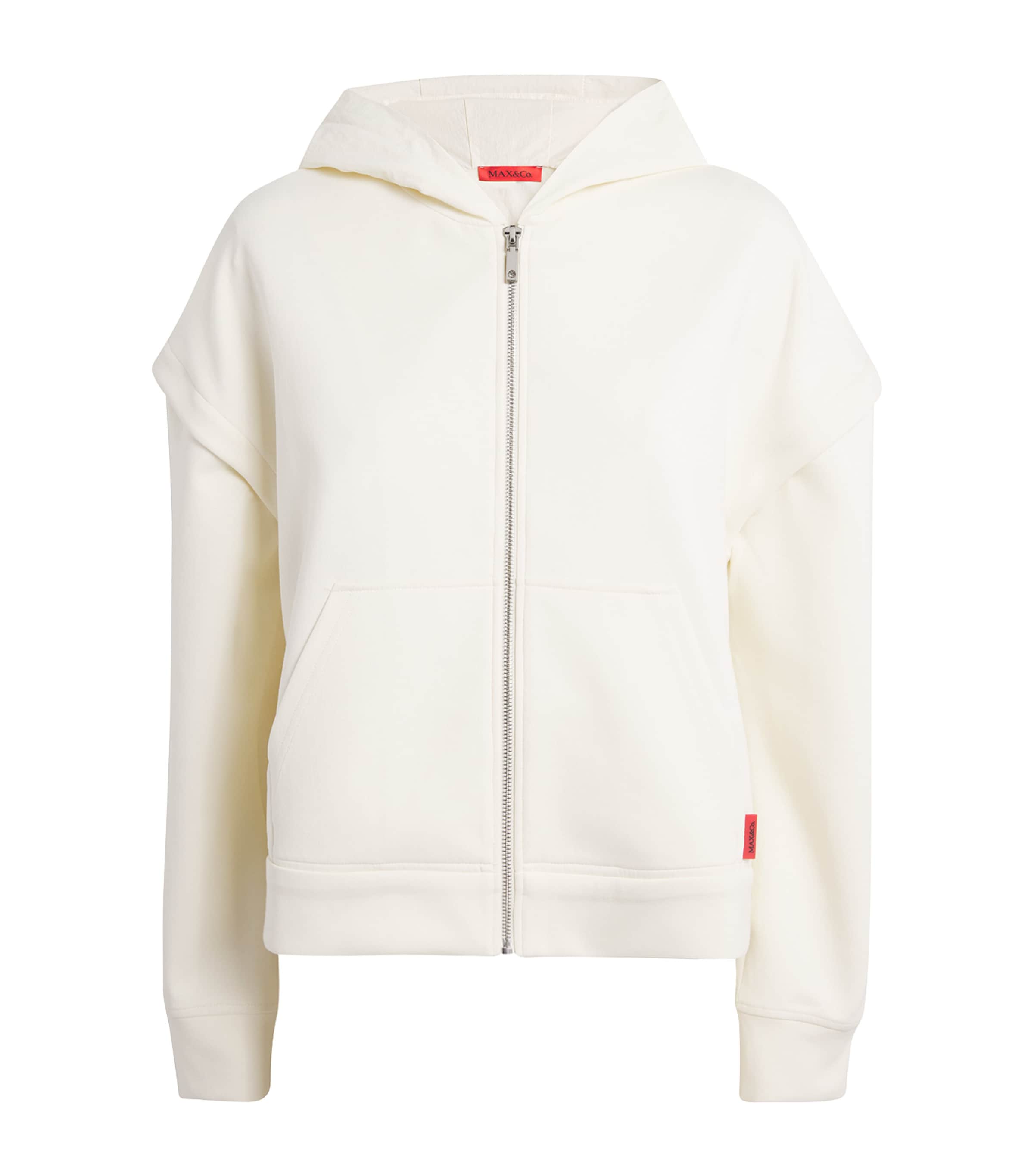 Max & Co Cotton-blend Jersey Hoodie