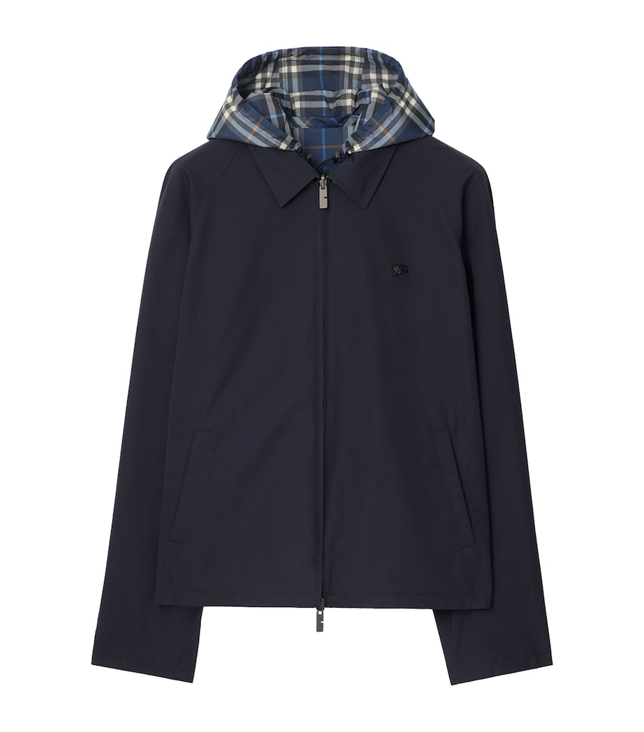 Cotton Reversible Jacket SILHOUETTE BLUE Image 1