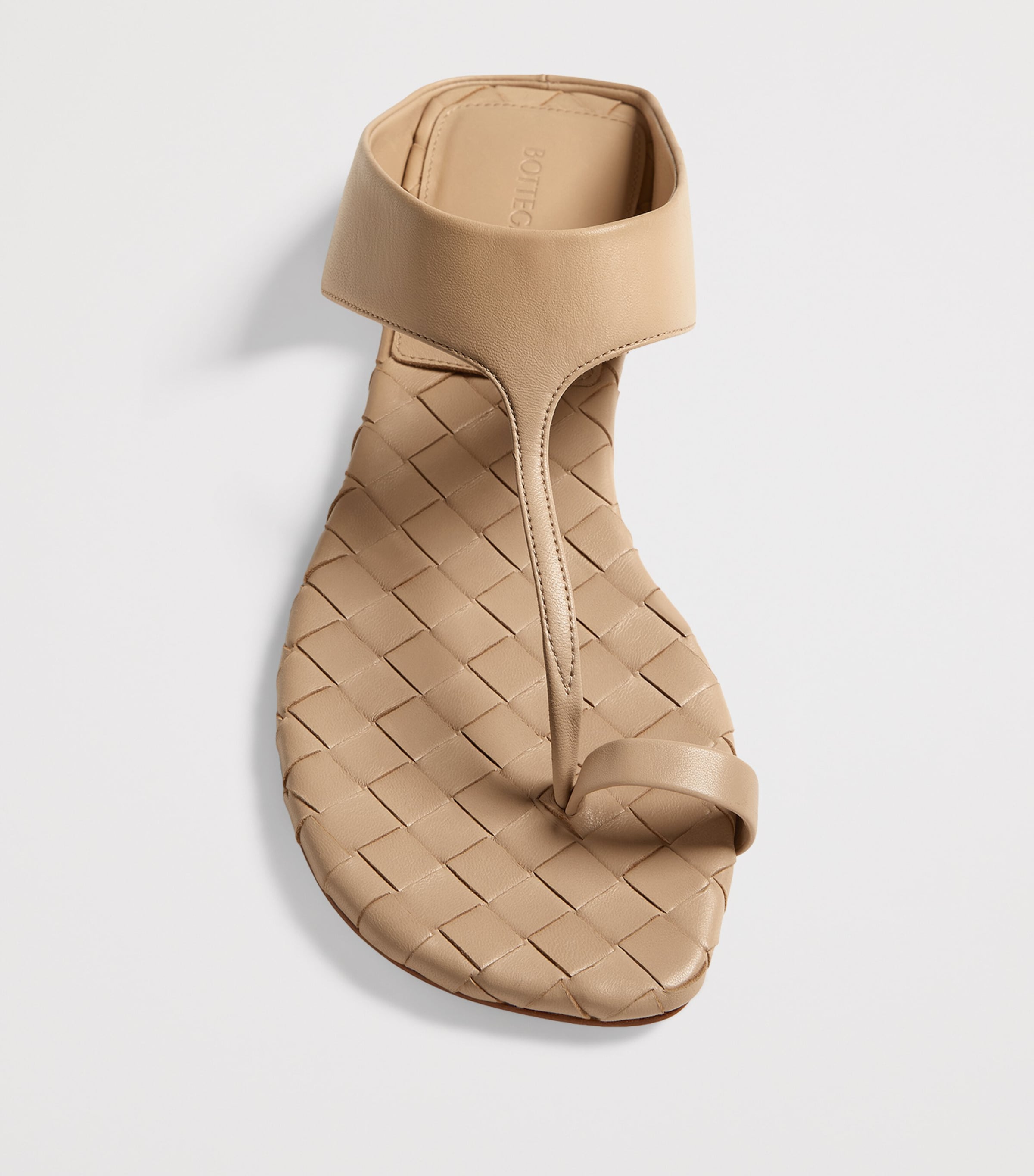 Bottega Veneta Lambskin Livia Thong Sandals Image 4