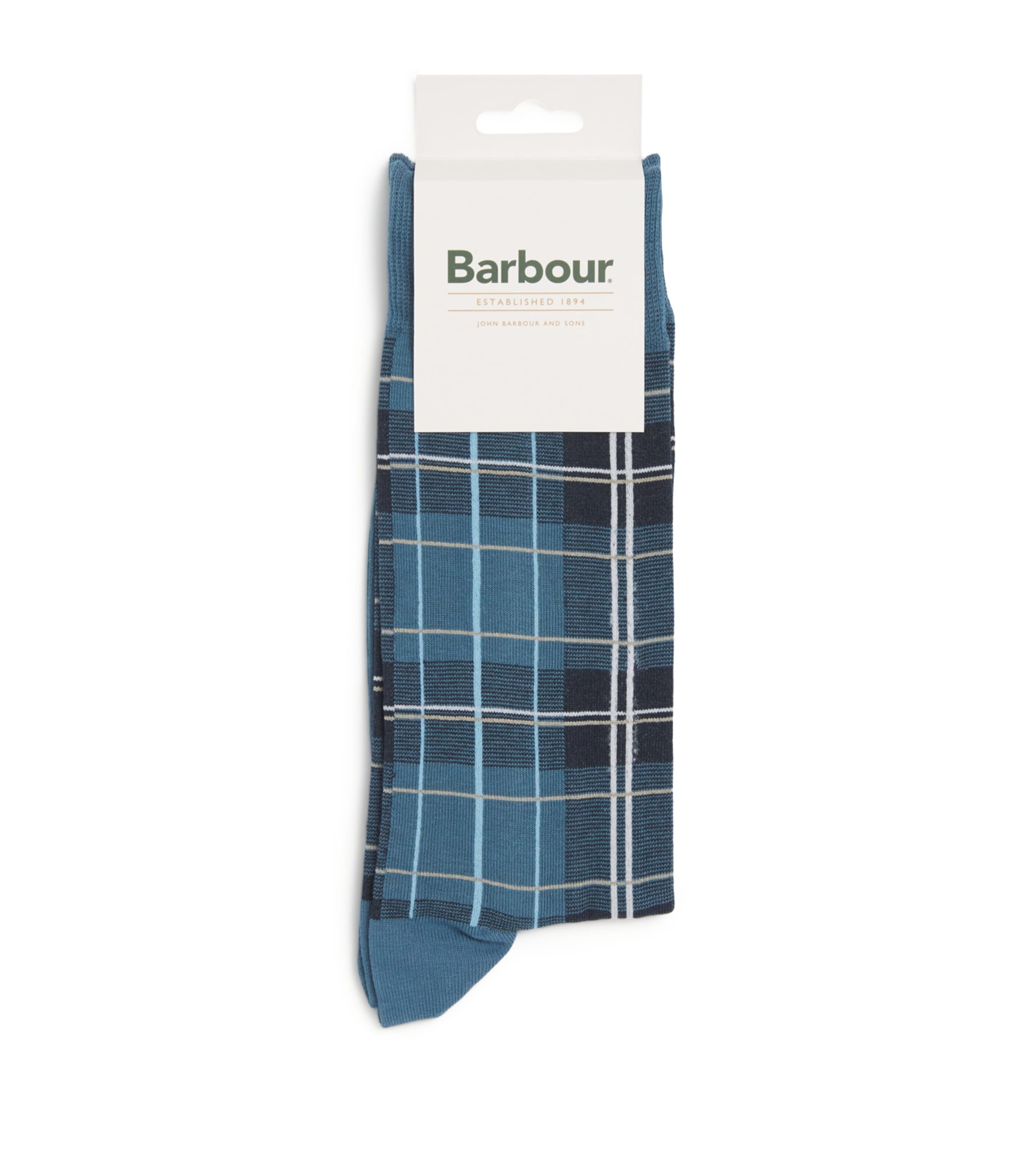 BARBOUR TARTAN PRINT BLYTH SOCKS