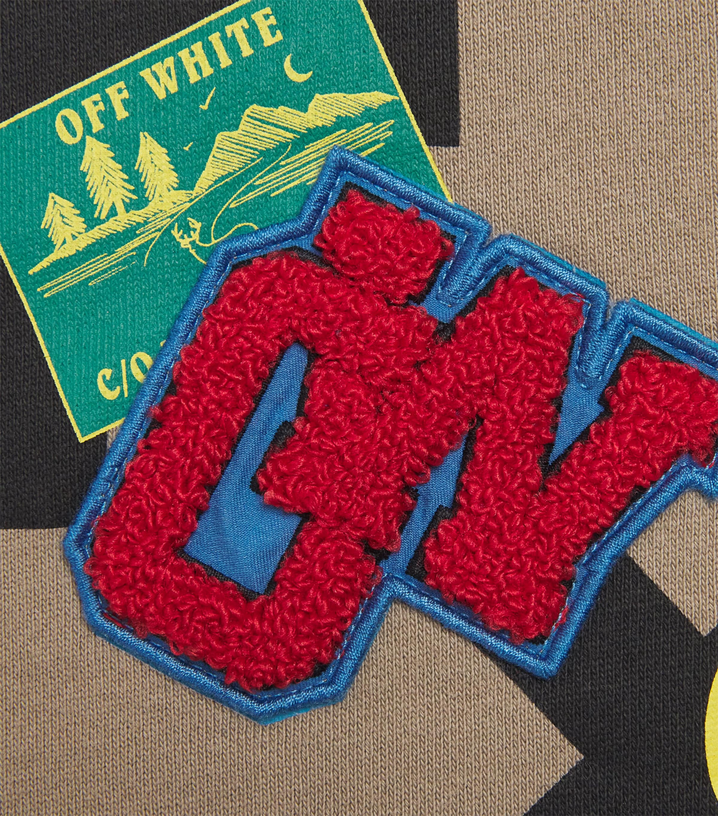 Arrows Patch Zip-Up Hoodie (4-12+ Years) FUNGI Image 3