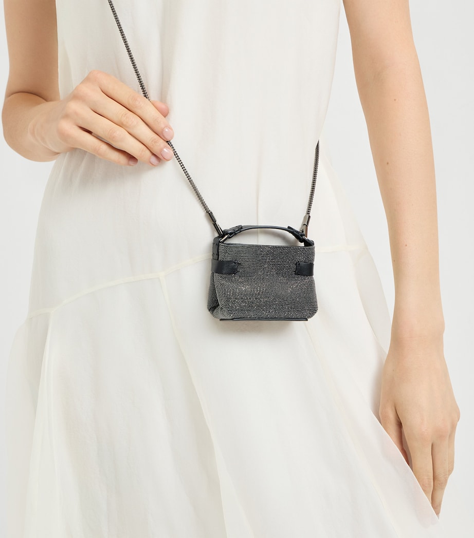 Small Precious Essence Top-Handle Bag C2355 Image 2