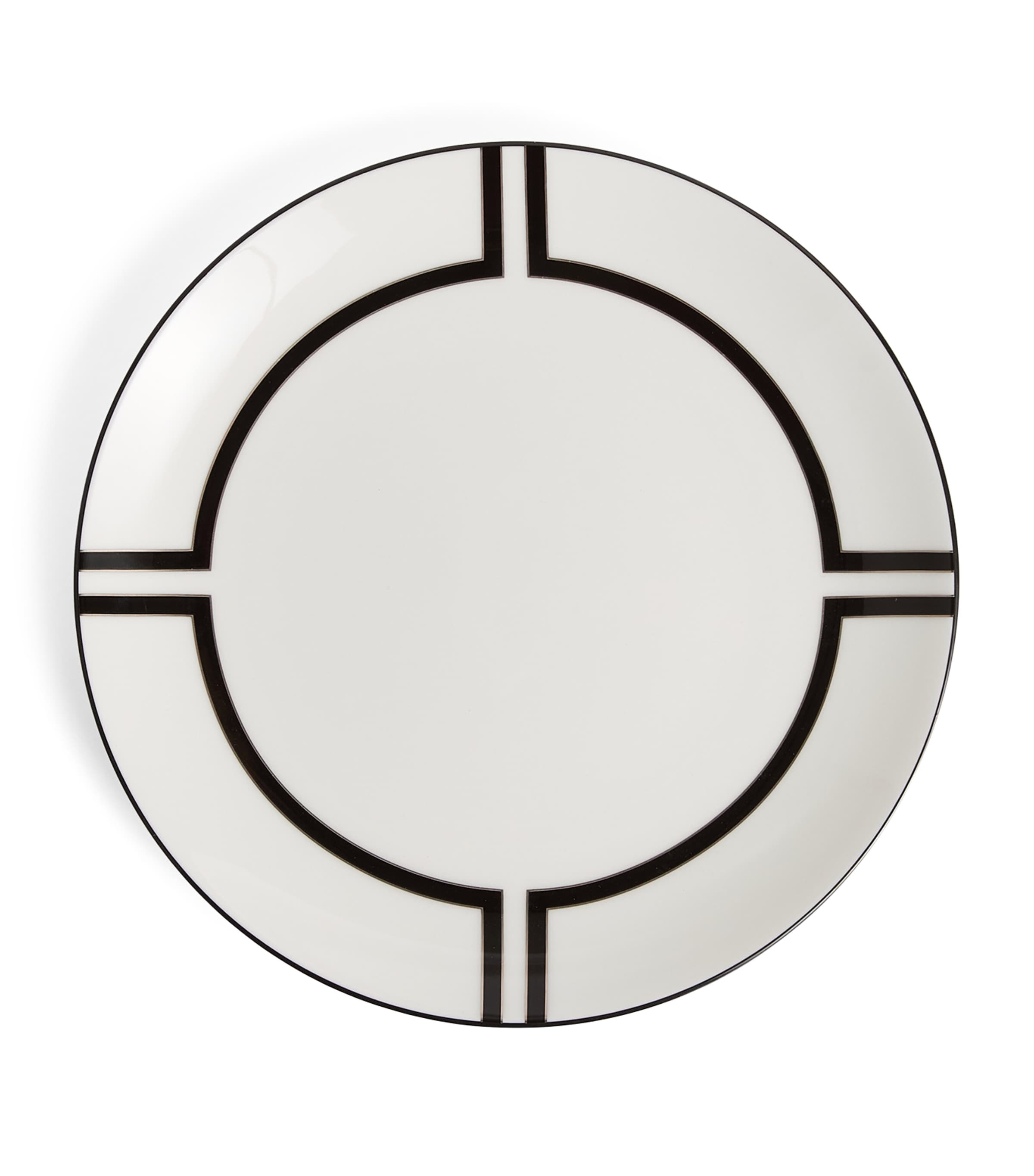 Wedgwood x Vera Wang Luxe Graphite Plate (20.5cm) White Image 1