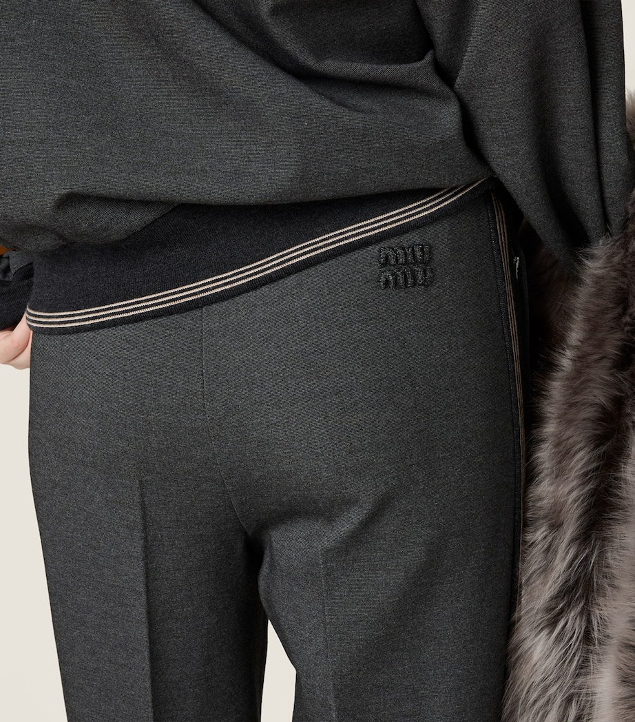 Side Stripe Trousers F0308 Image 5