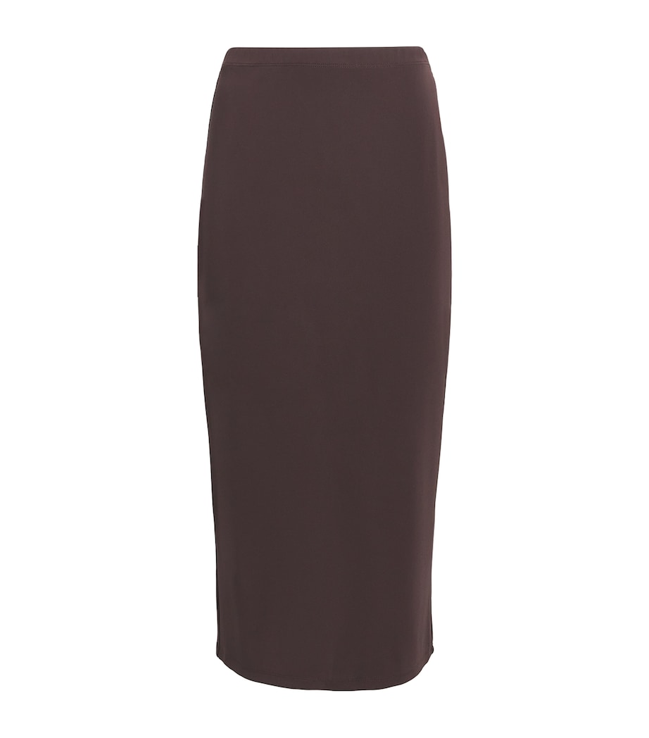 Matte Jersey Midi Skirt BARK003 Image 1