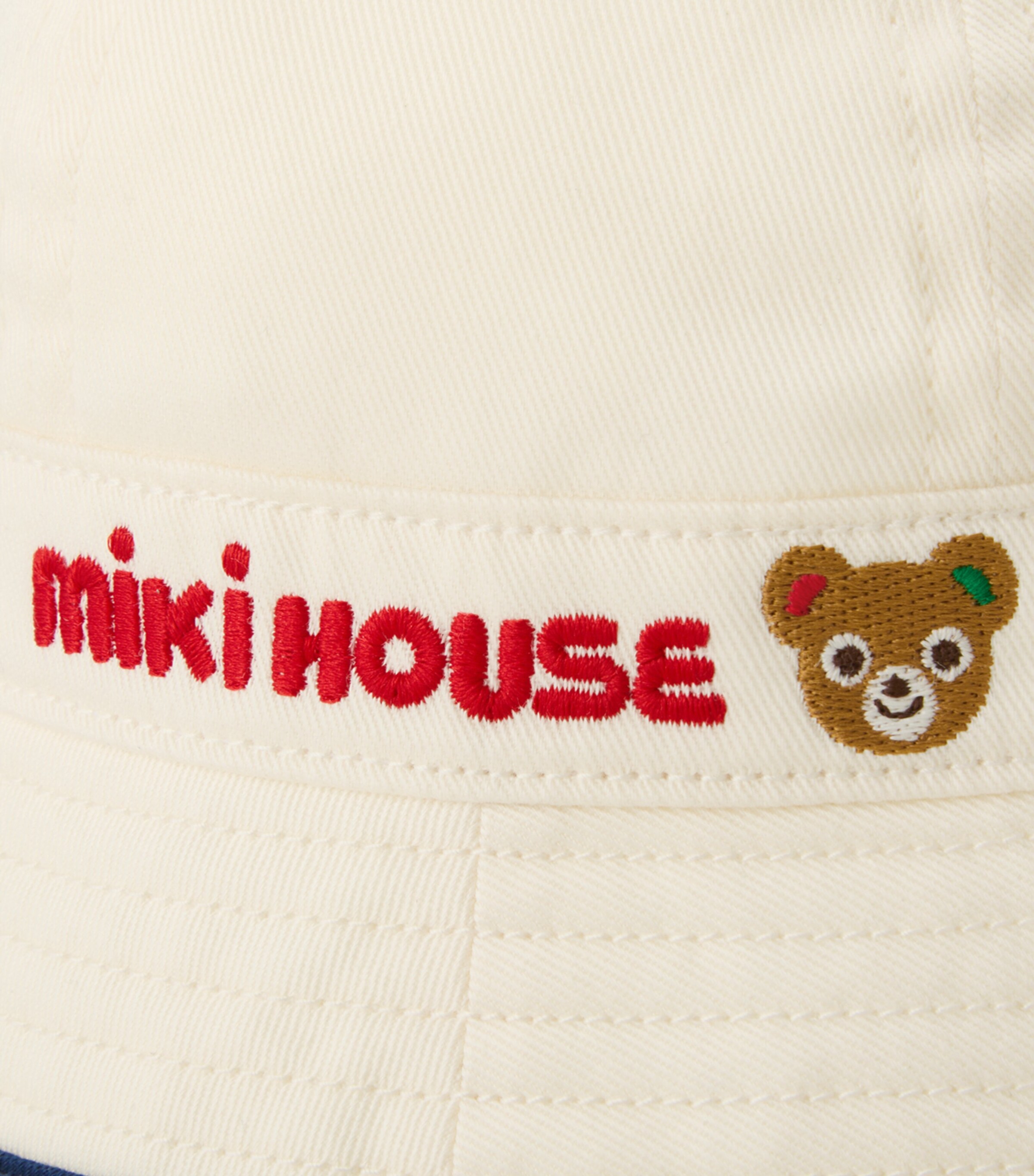 Miki House Embroidered Logo Bucket Hat Image 6