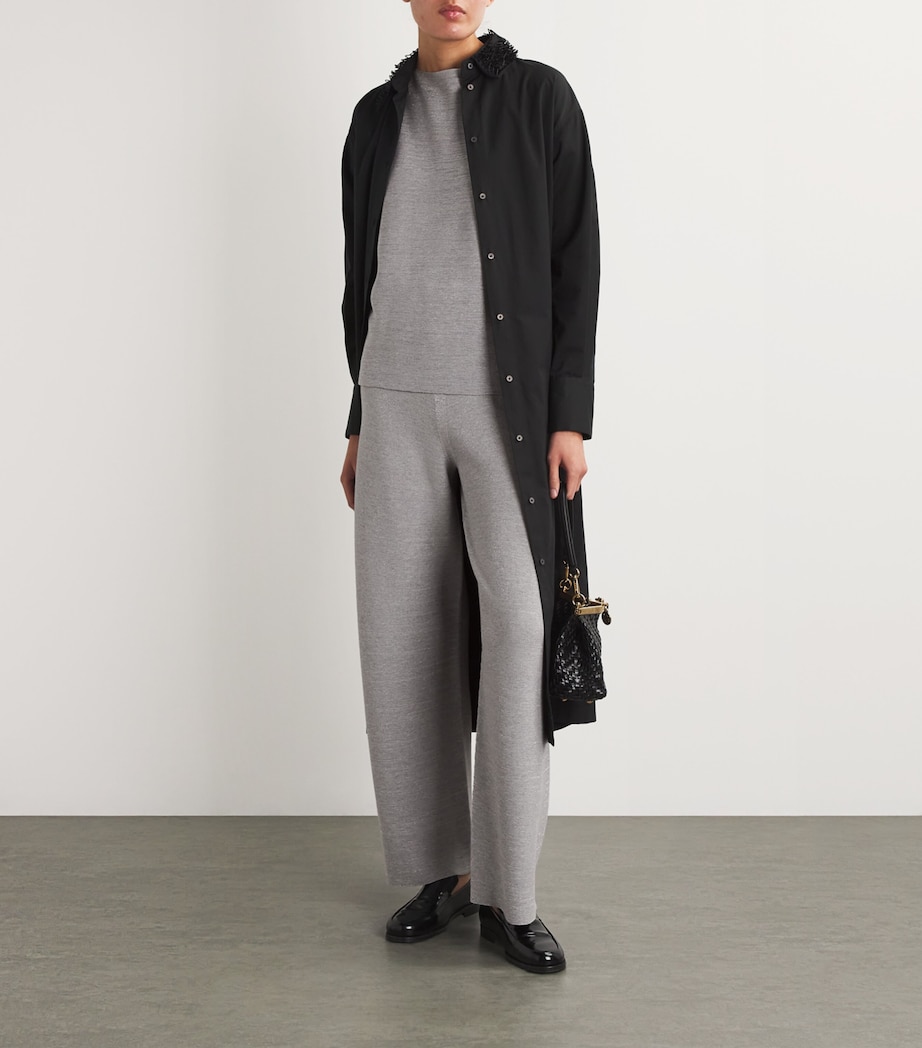 Cotton-Blend Sparkling Sweatpants 8132 ROCCIA Image 2