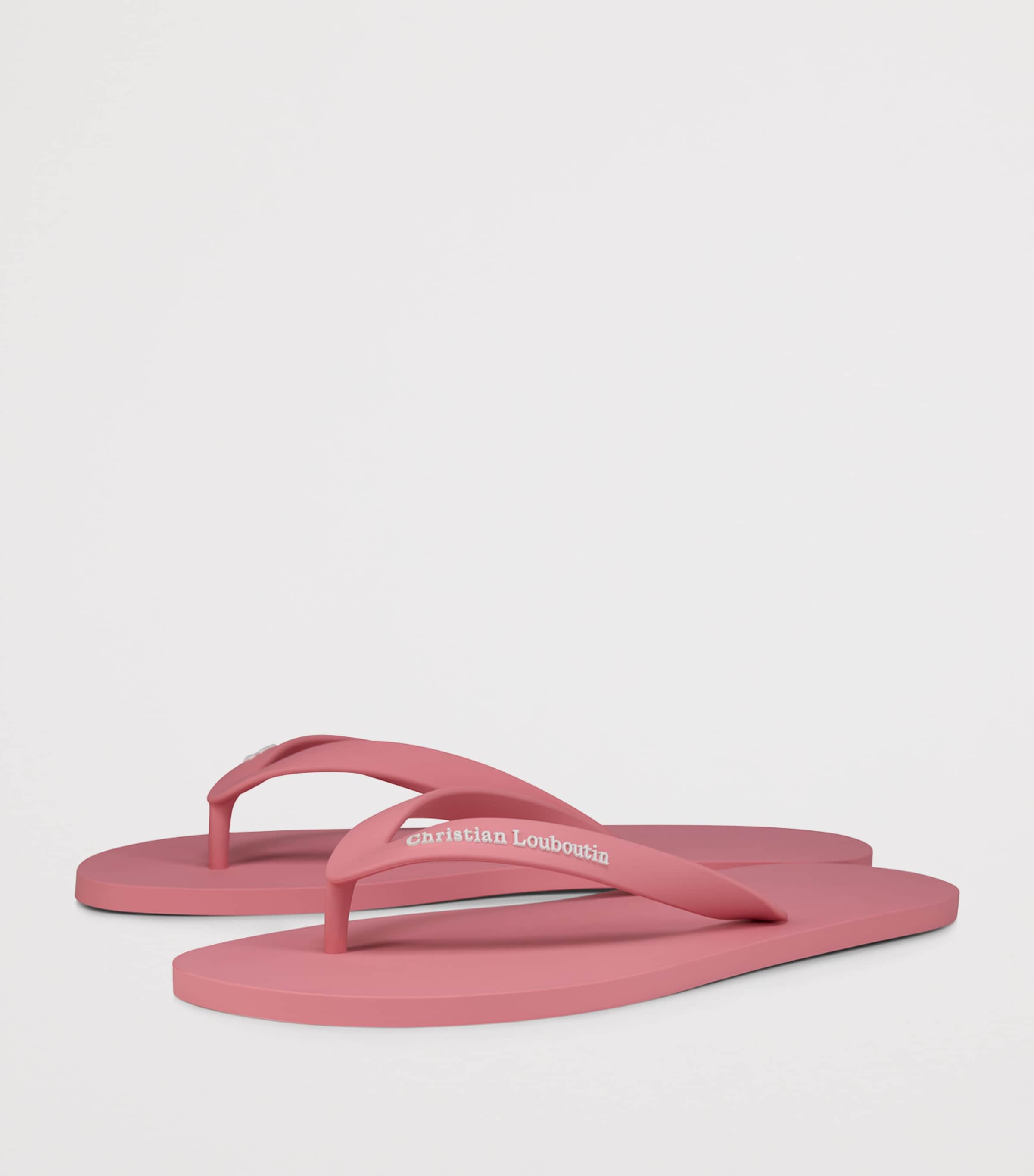 Christian Louboutin The Christian Louboutin Summer Flat Rubber Sandals Image 2
