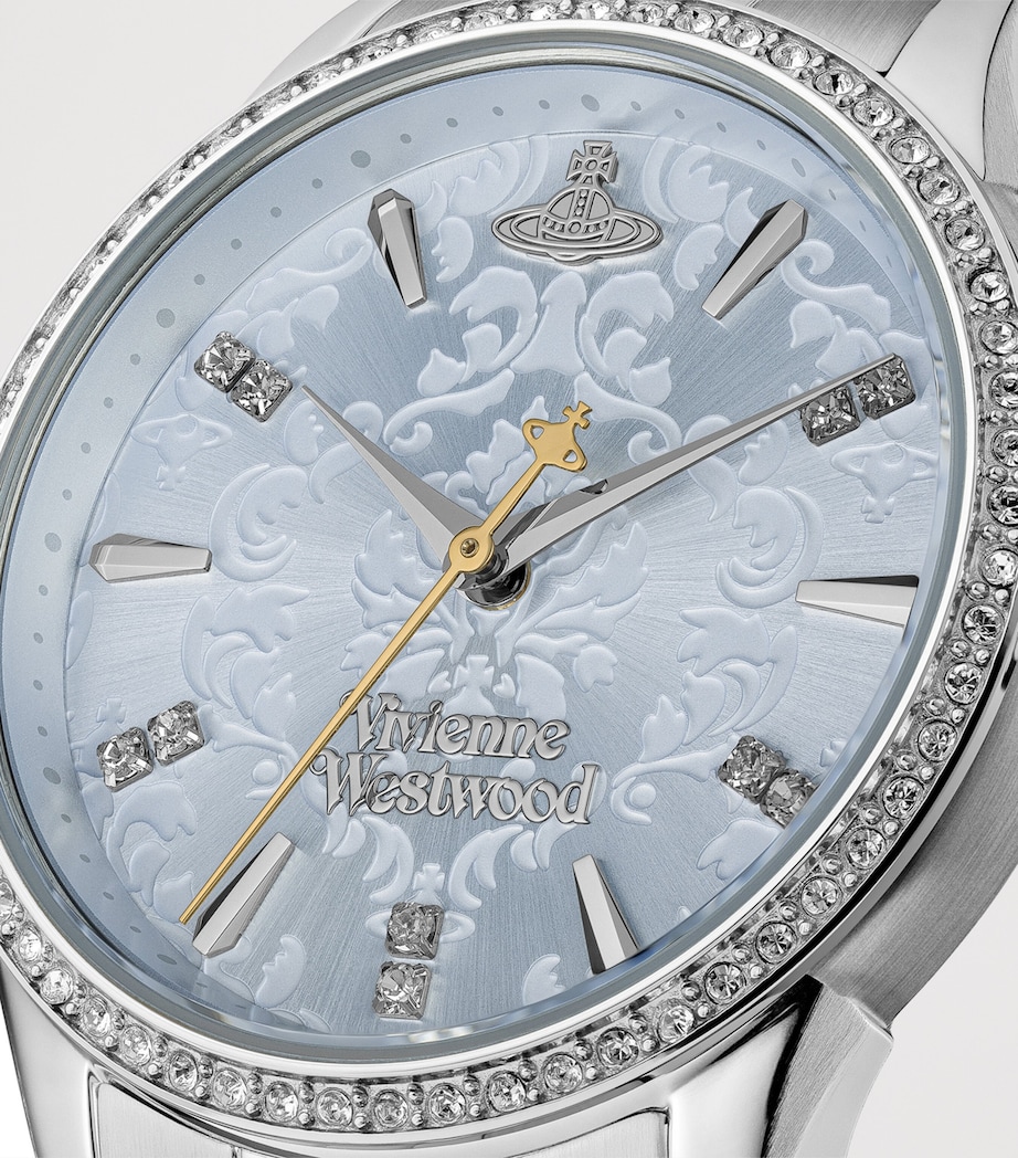 Stainless Steel Little Wallace Watch 32mm SILVER BLUE Image 7