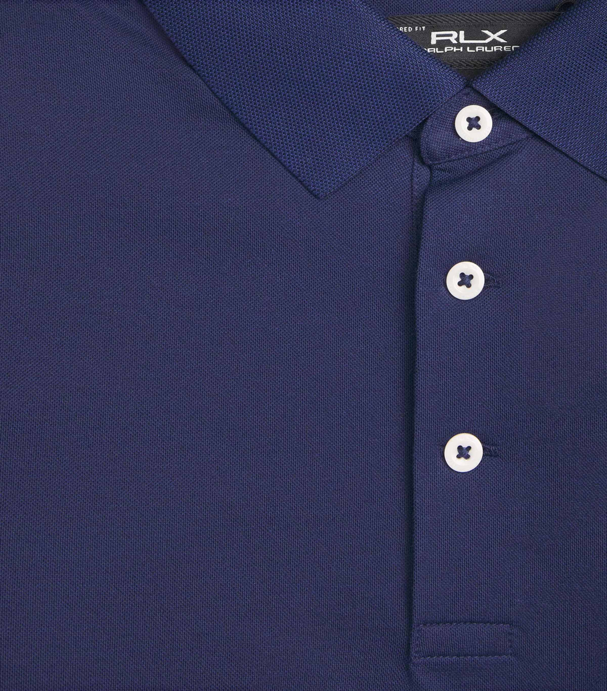 RLX Ralph Lauren Mens Tailored Fit Performance Polo Shirt Refined Navy Image 6