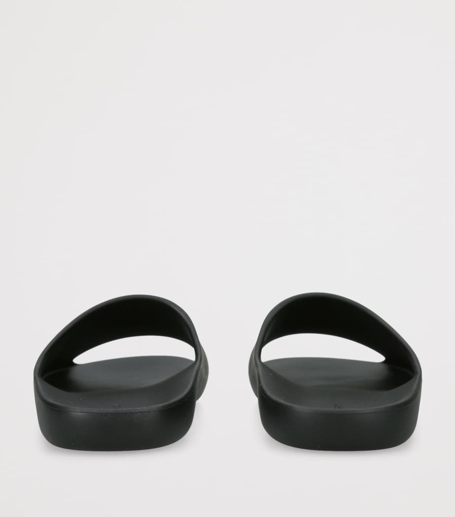 Ama Rubber Slides BLACK Image 2