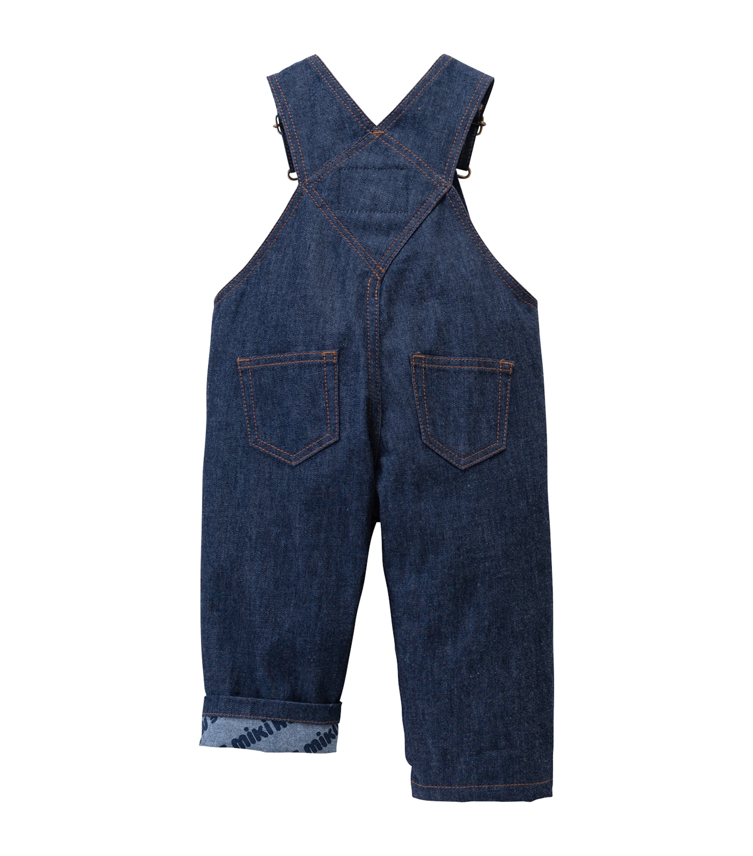 Denim Dungarees (2-4 Years) NAVY Image 5