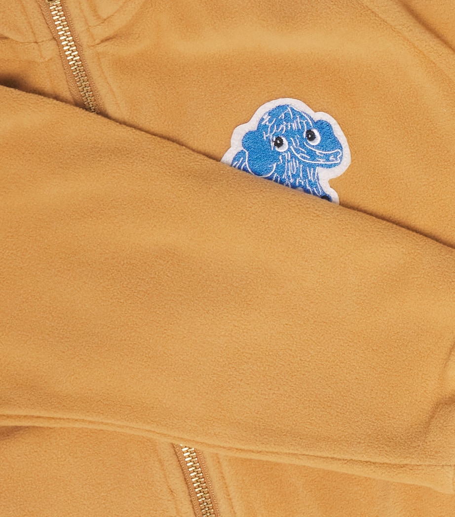 Fleece Mammoth-Patch Jacket (3-11 Years) BEIGE Image 3