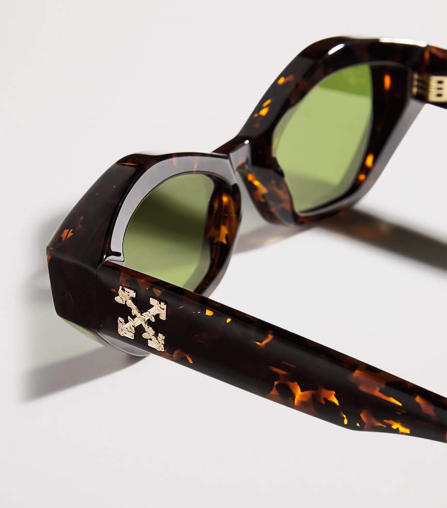 Metal Hilo Sunglasses HAVANA - GREEN Image 5