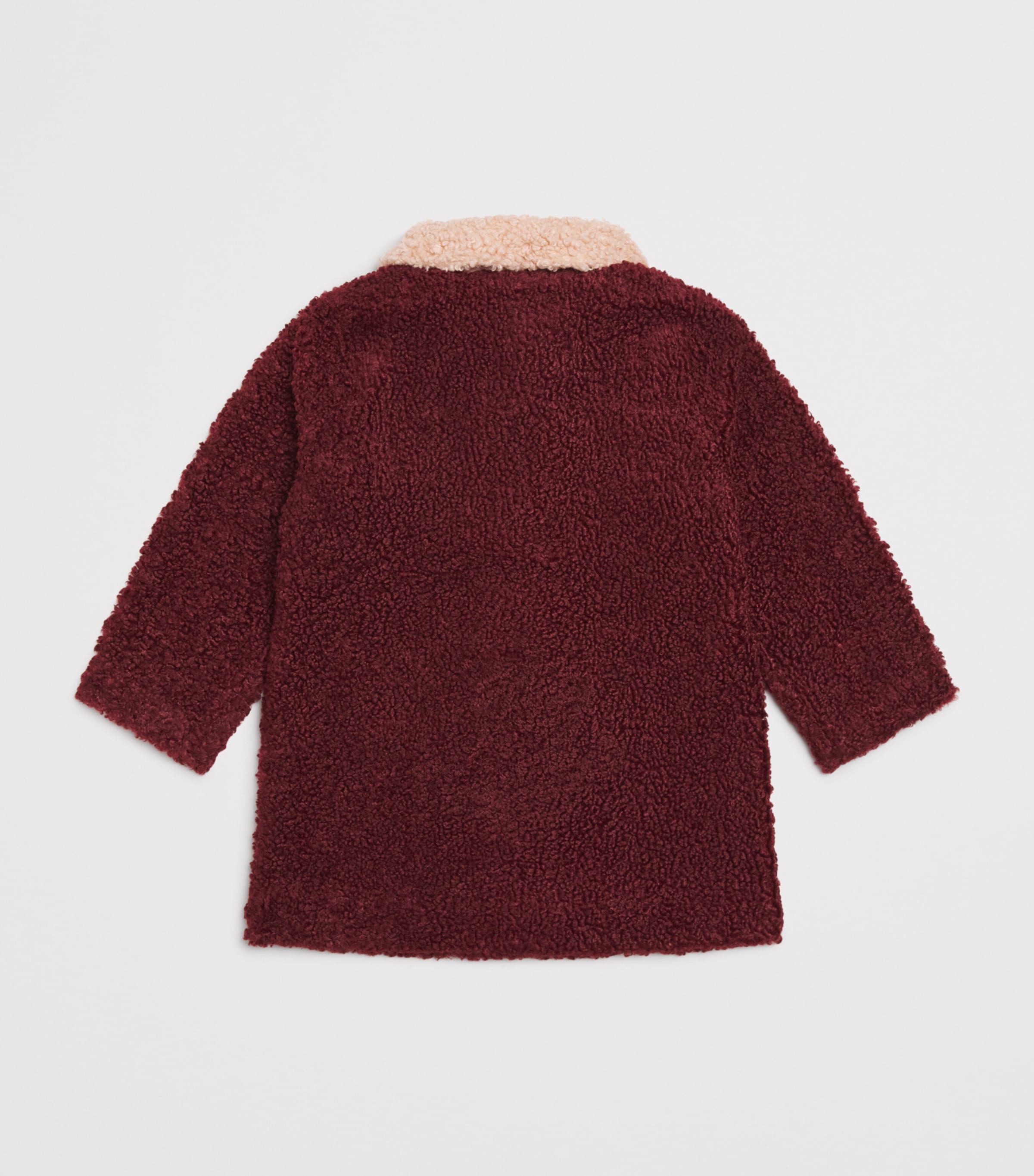 Fleece Calin Coat (2-4 Years) S10047 CABERNET Image 2