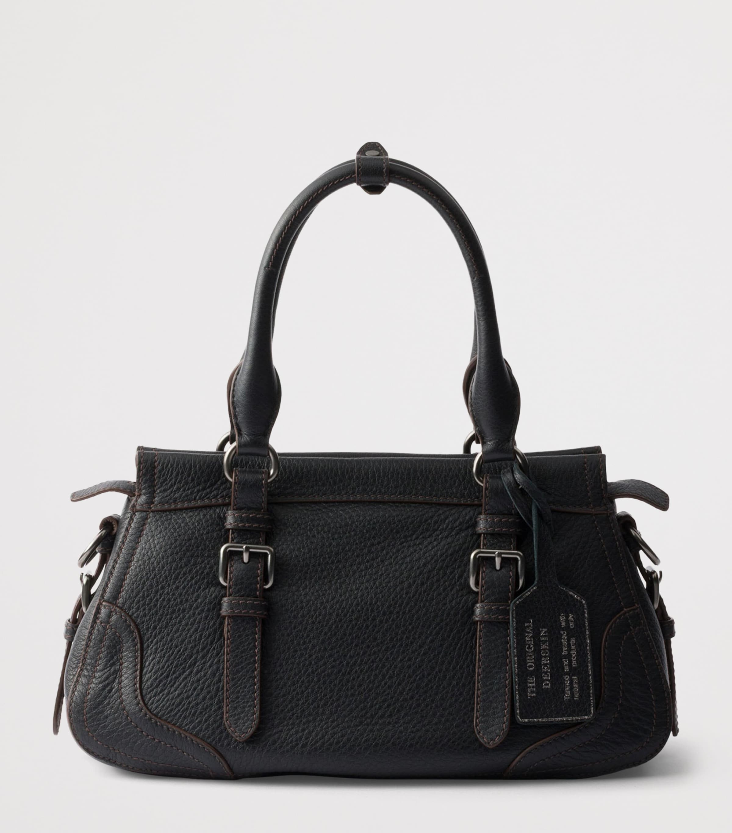 Large Leather Tote Bag F0002 Image 3