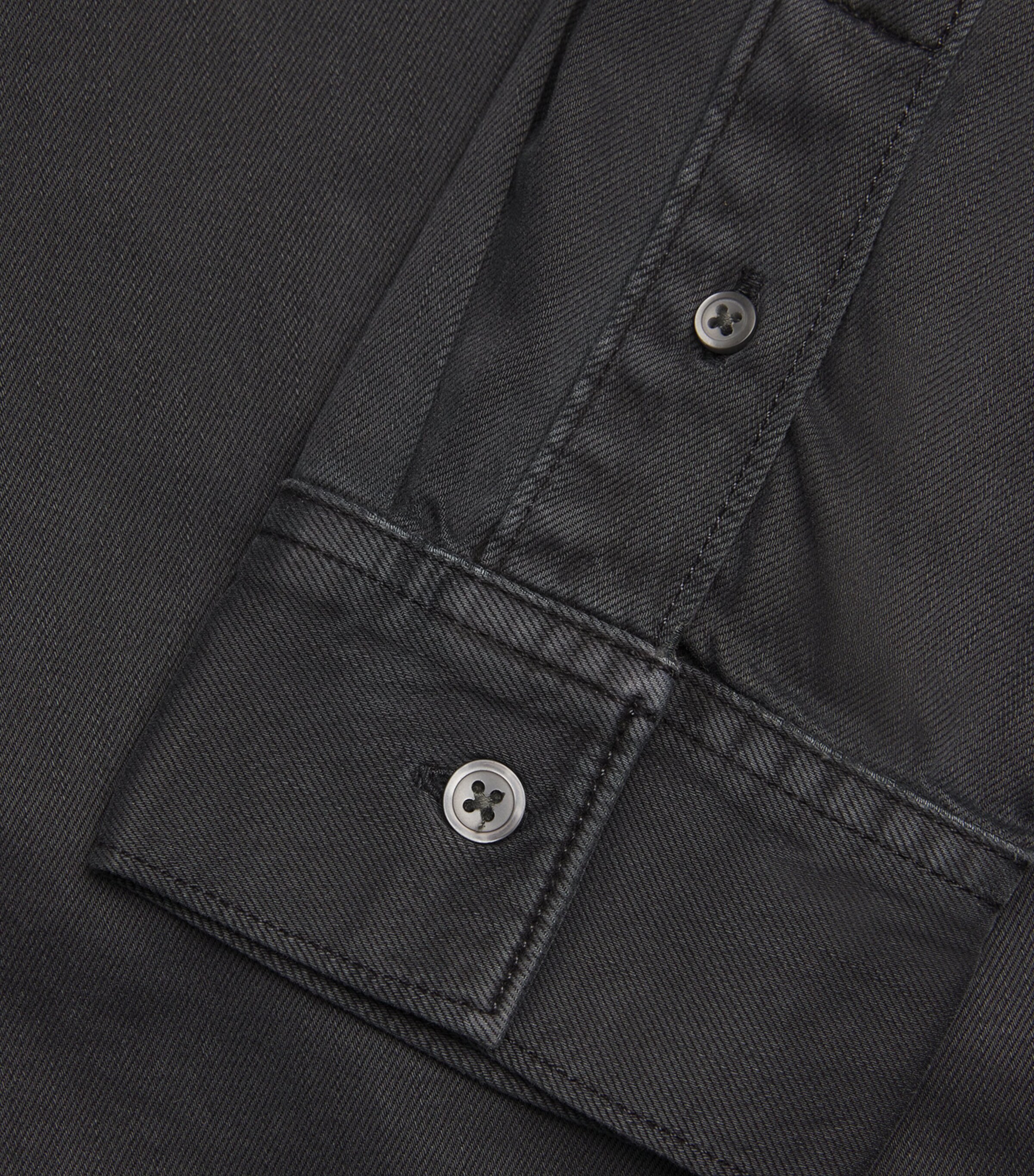 Vintage Denim Shirt VINTAGE DARK INDIGO Image 5