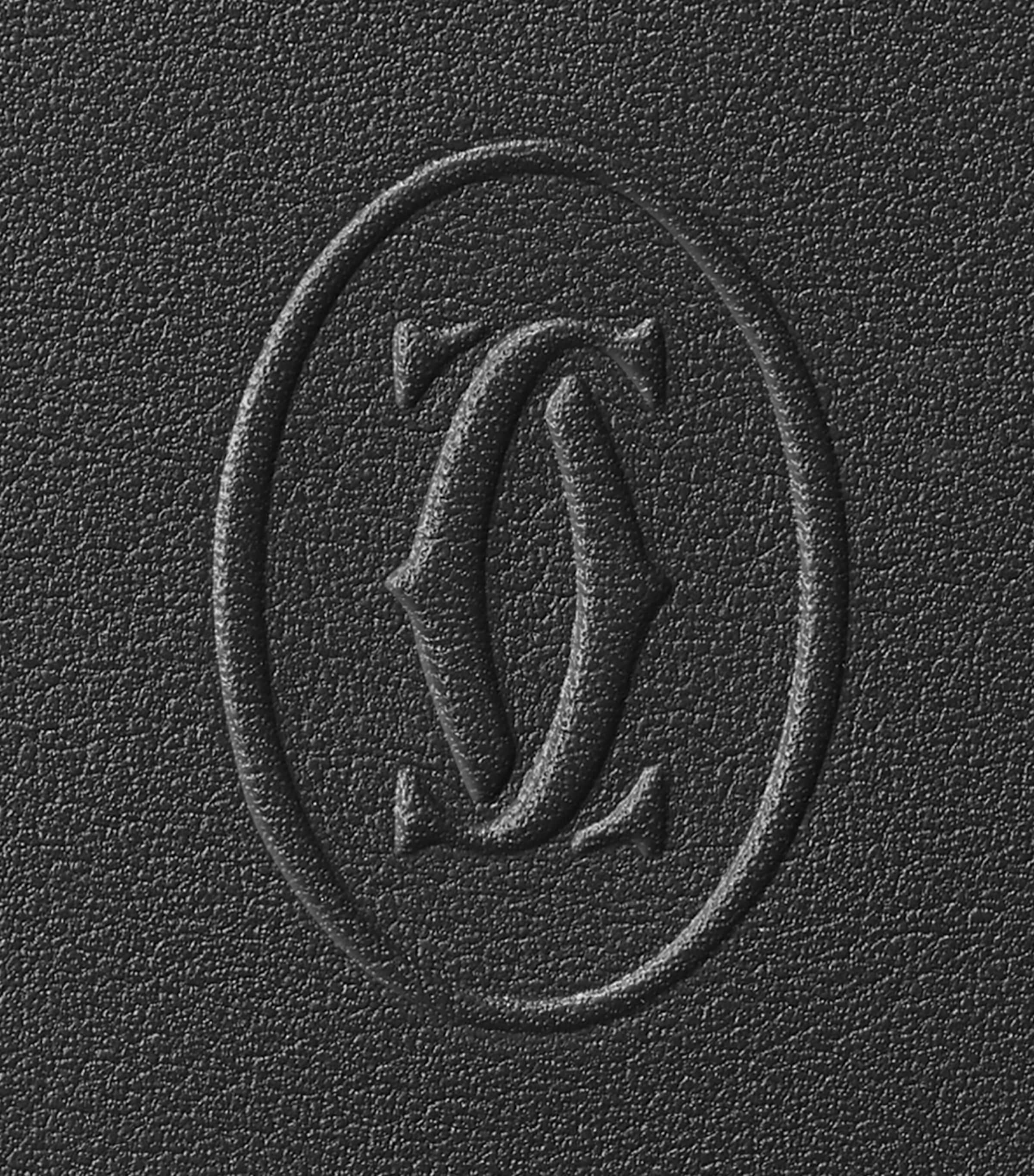 Cartier Leather Must Card Holder Black Image 5