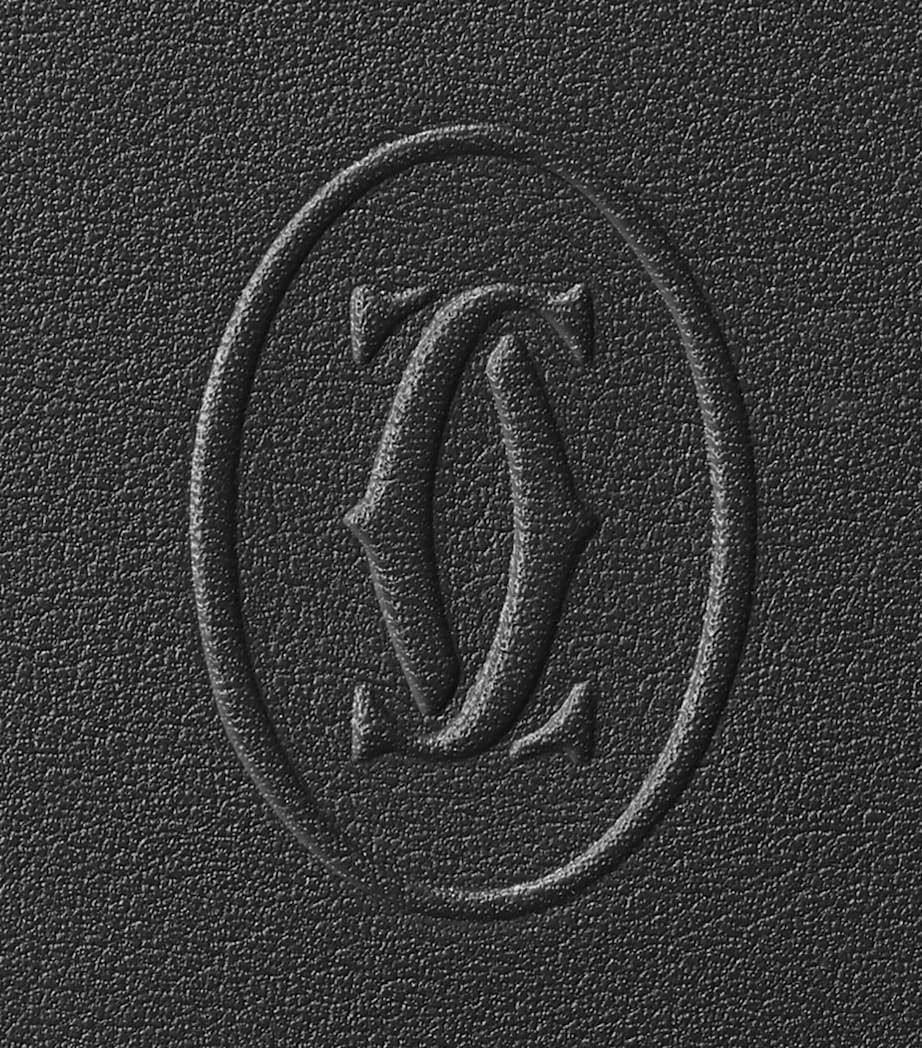 Cartier Leather Must Card Holder Black Image 5