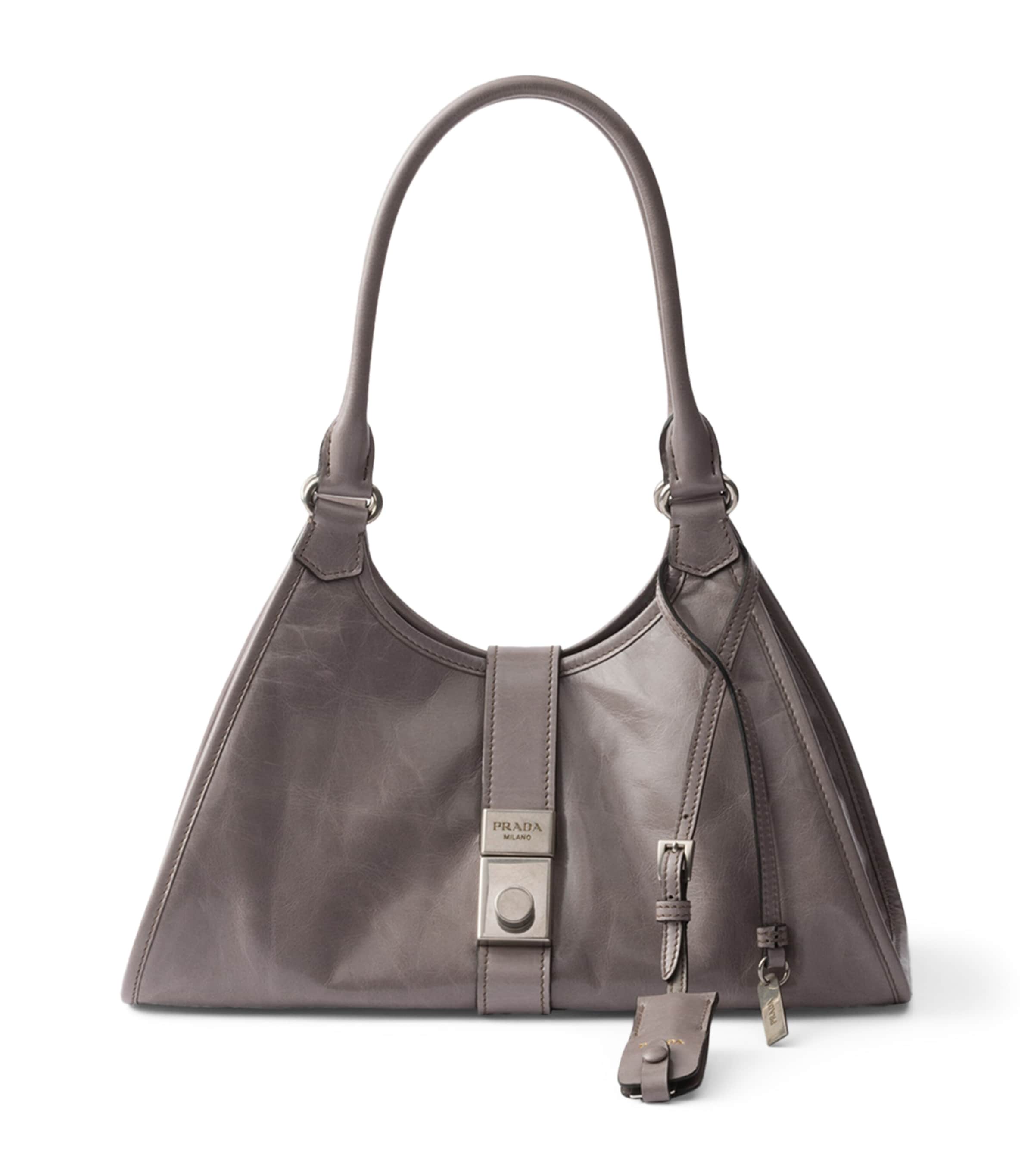 Medium Leather Tote Bag F03SF Image 1