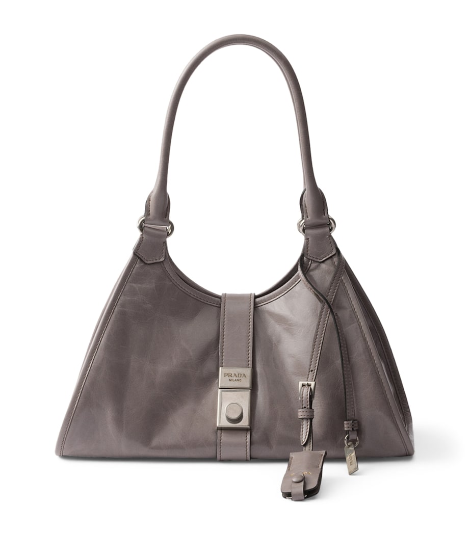 Medium Leather Tote Bag F03SF Image 1