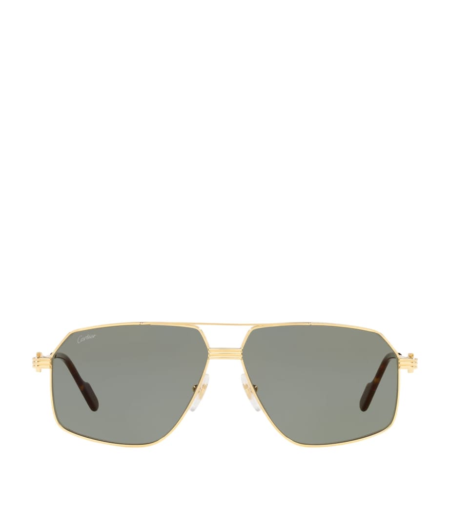 Première de Cartier Pilot Sunglasses 2300J1 Image 1