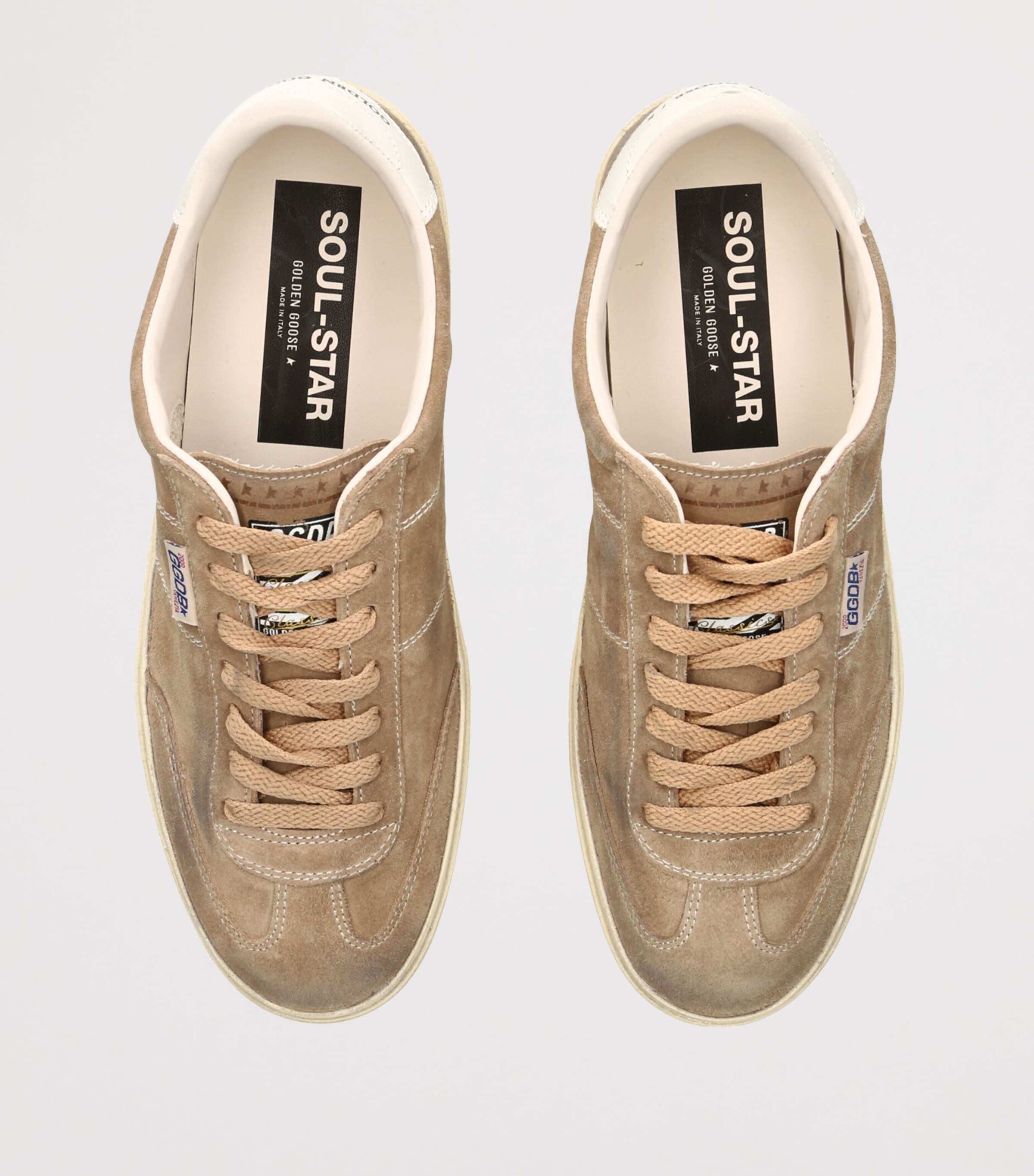 Golden Goose Suede Soul Star Sneakers Beige Image 3