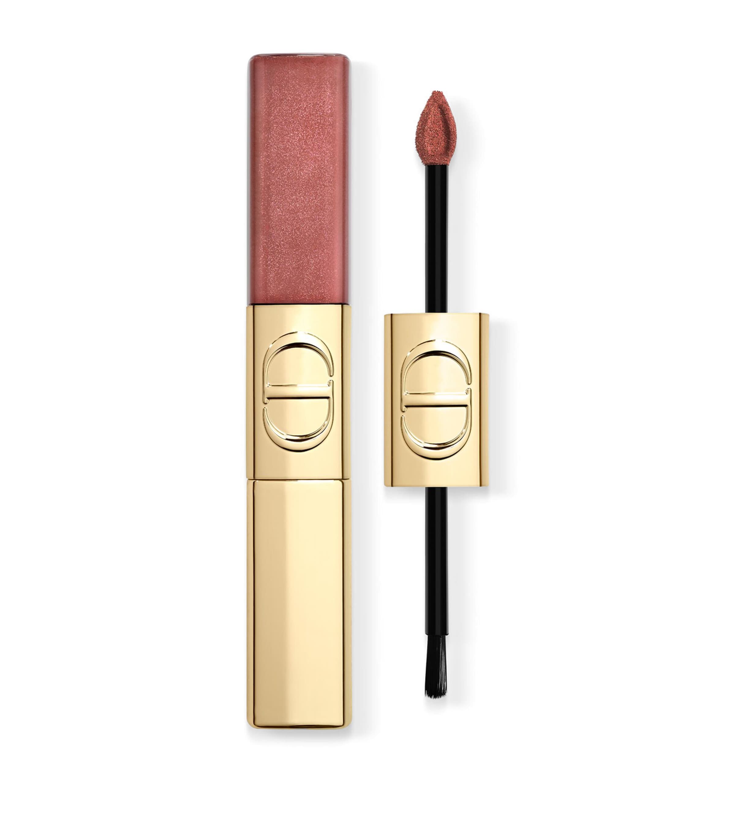 Dior Rouge Forever Limited Edition Liquid Sequin Duo Lipstick In Brown