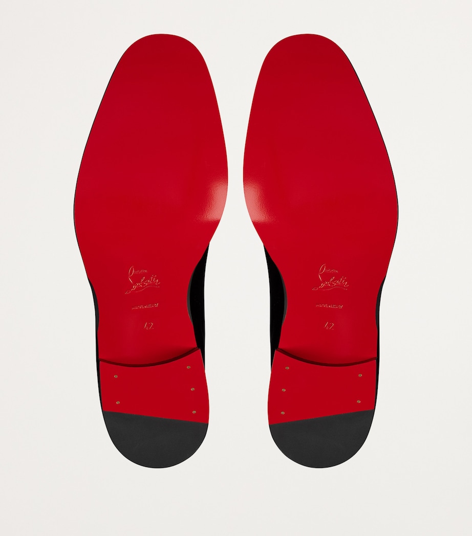 Chambeliss Night Strass Velvet Derby Shoes J323 Image 5