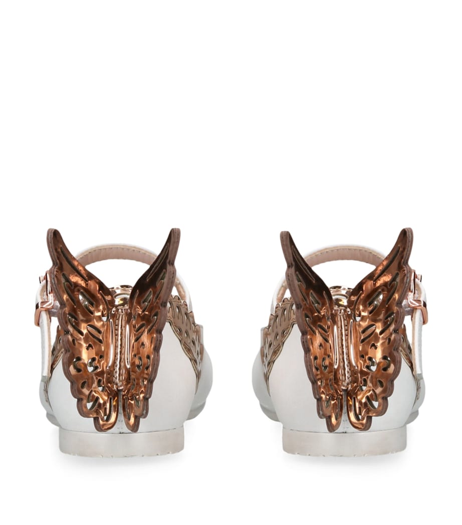 Leather Evangeline Flats WHITE/OTH Image 2