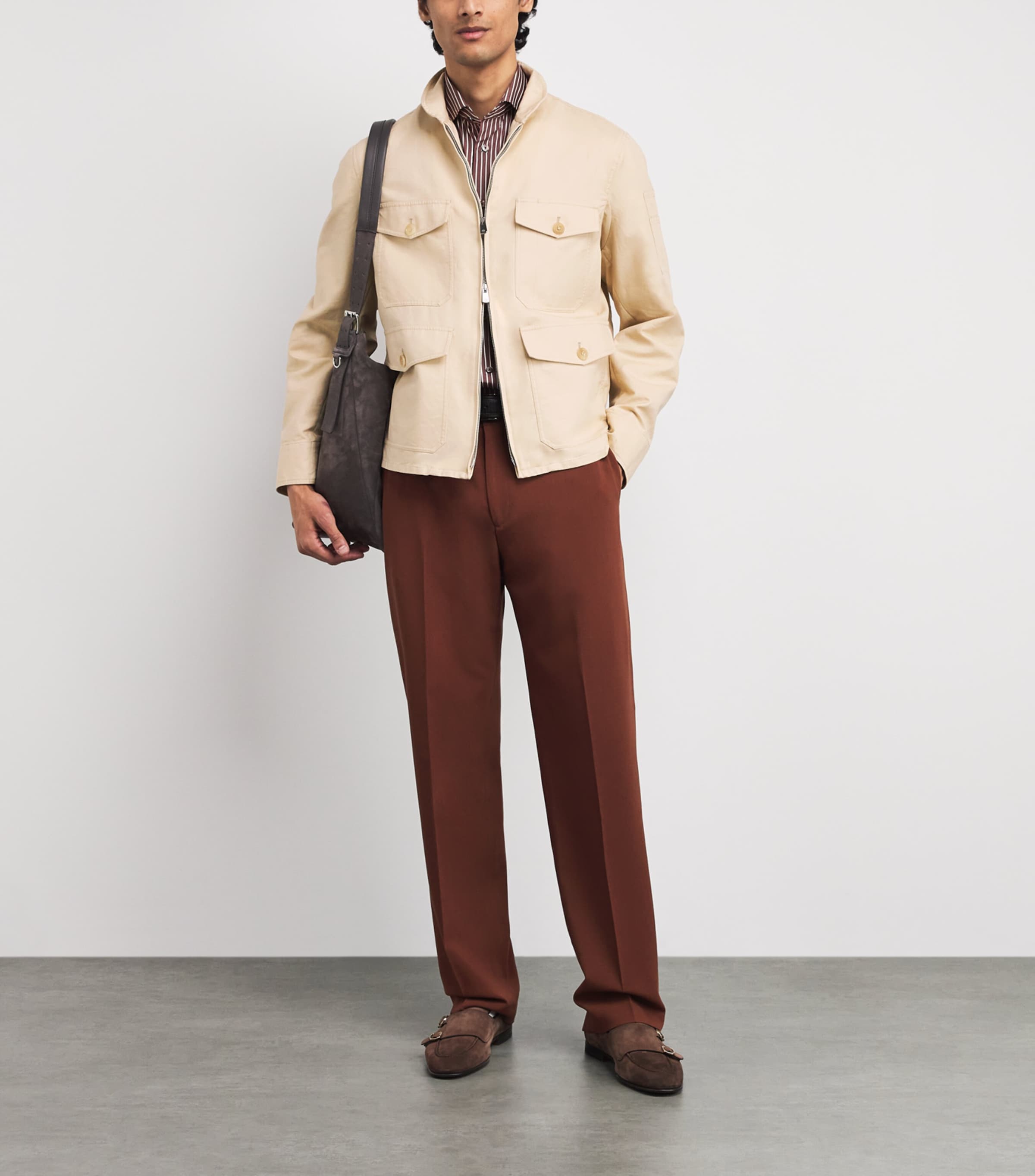 Cotton Boulton Jacket BEIGE Image 2