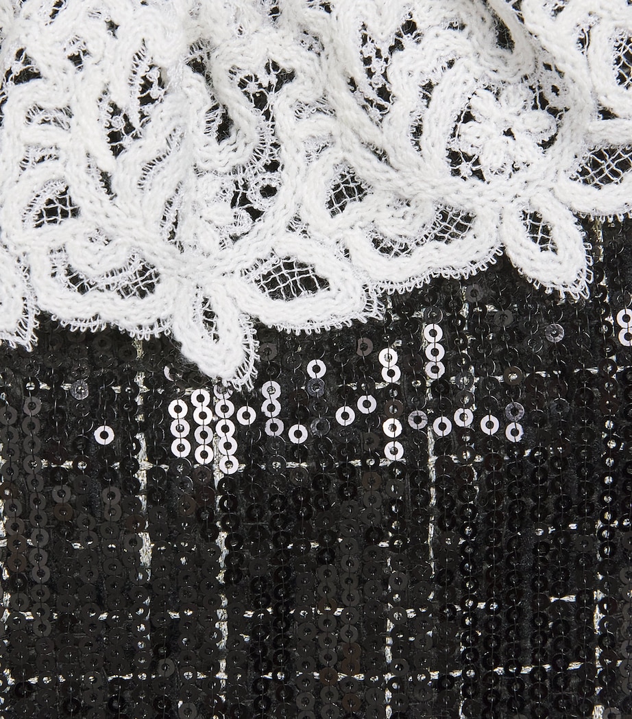 Tweed Sequin-Embellished Dress (2-12 Years) 2 NOIR Image 3