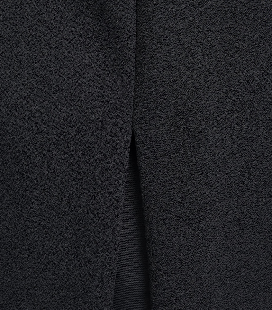 Jil Sander Womens Back Split Maxi Skirt Black Image 6