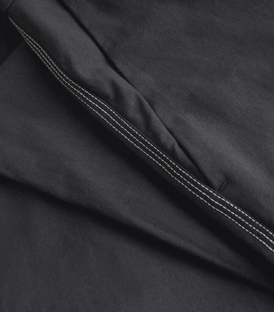 Straight Trousers BLACK Image 5